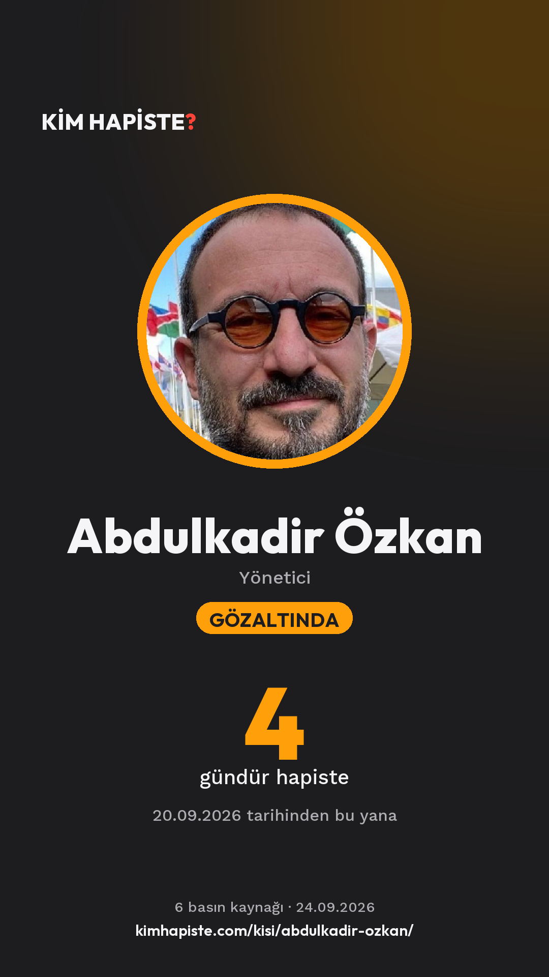 Abdulkadir Özkan paylaşım kartı