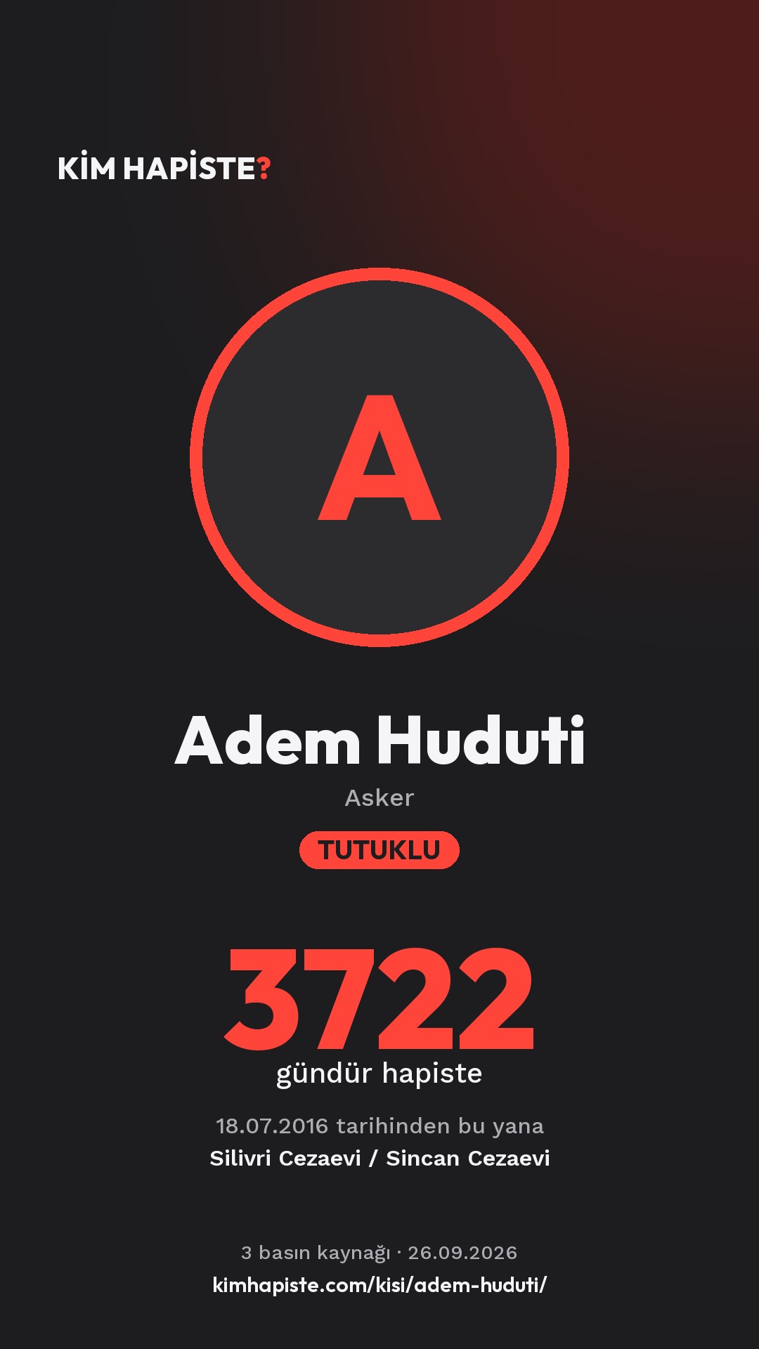 Adem Huduti paylaşım kartı