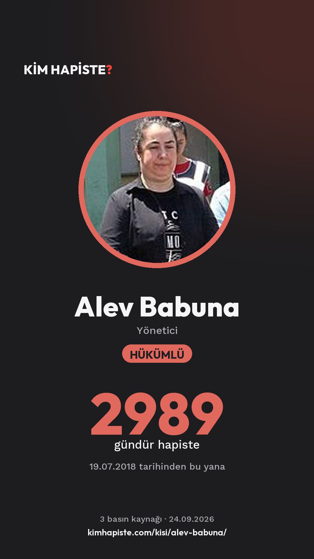 Alev Babuna paylaşım kartı