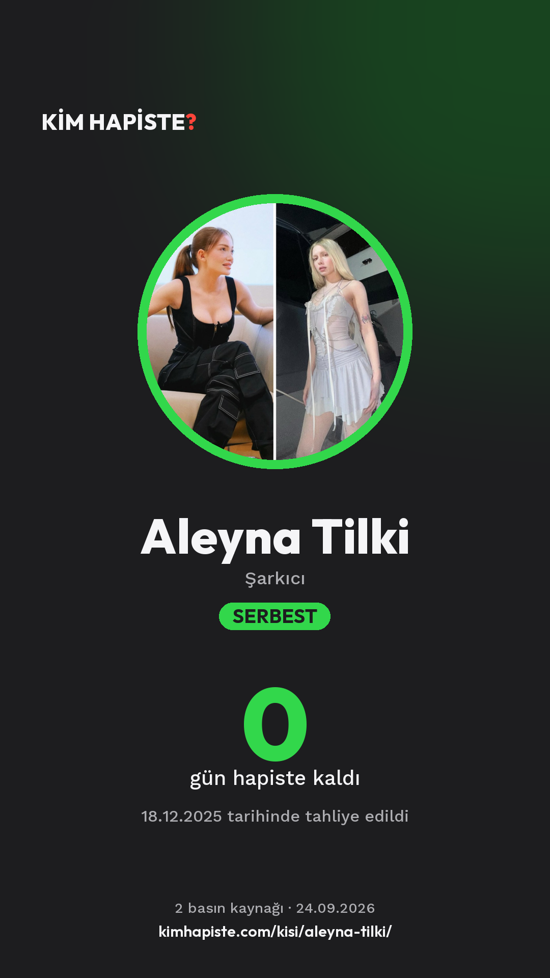 Aleyna Tilki paylaşım kartı