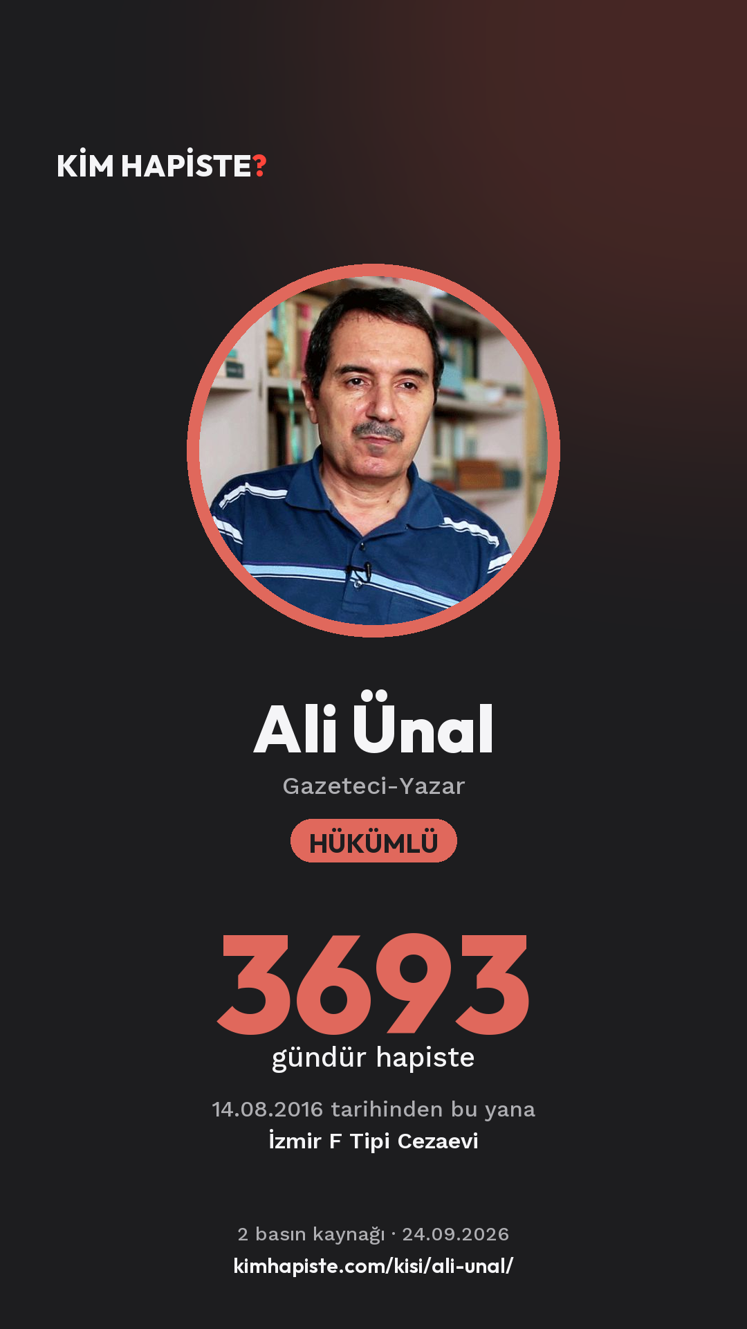Ali Ünal paylaşım kartı