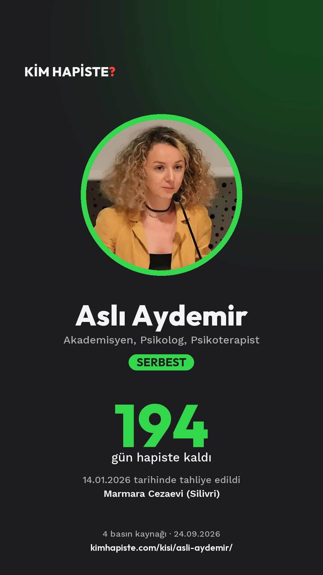 Aslı Aydemir paylaşım kartı