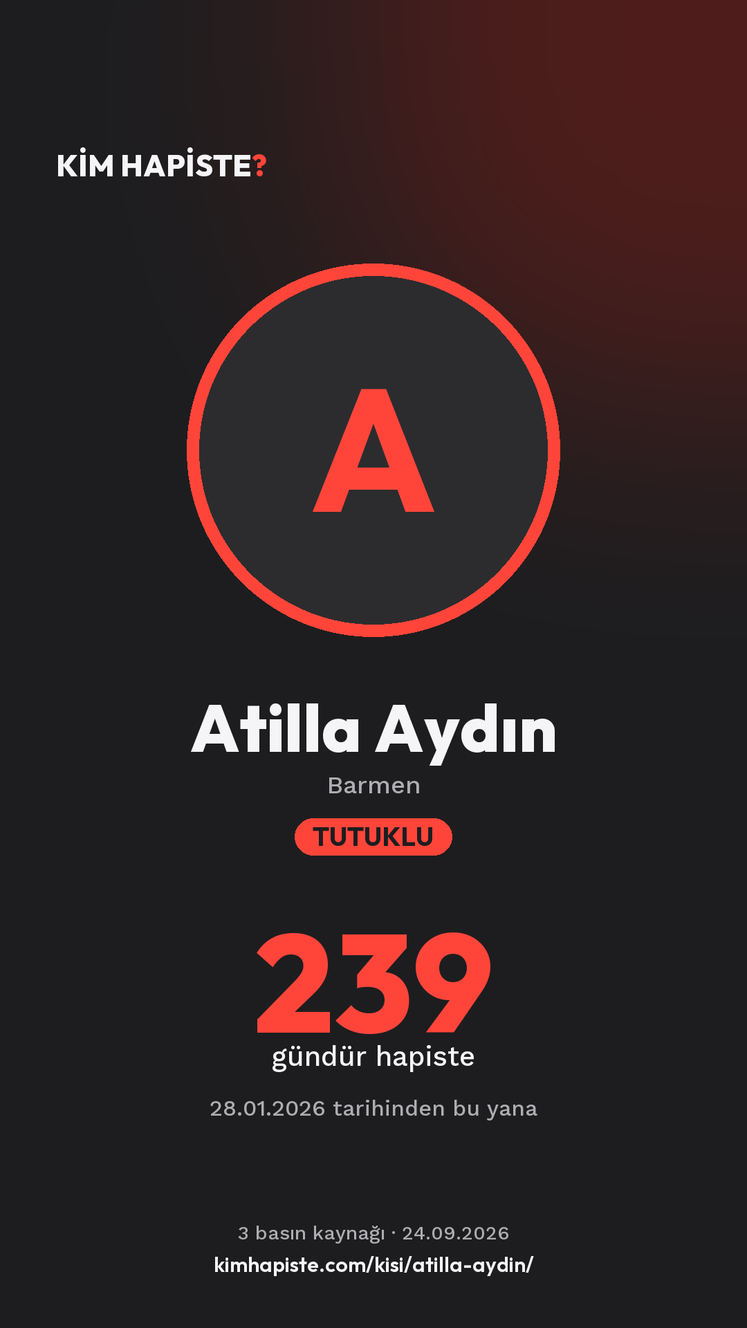 Atilla Aydın paylaşım kartı