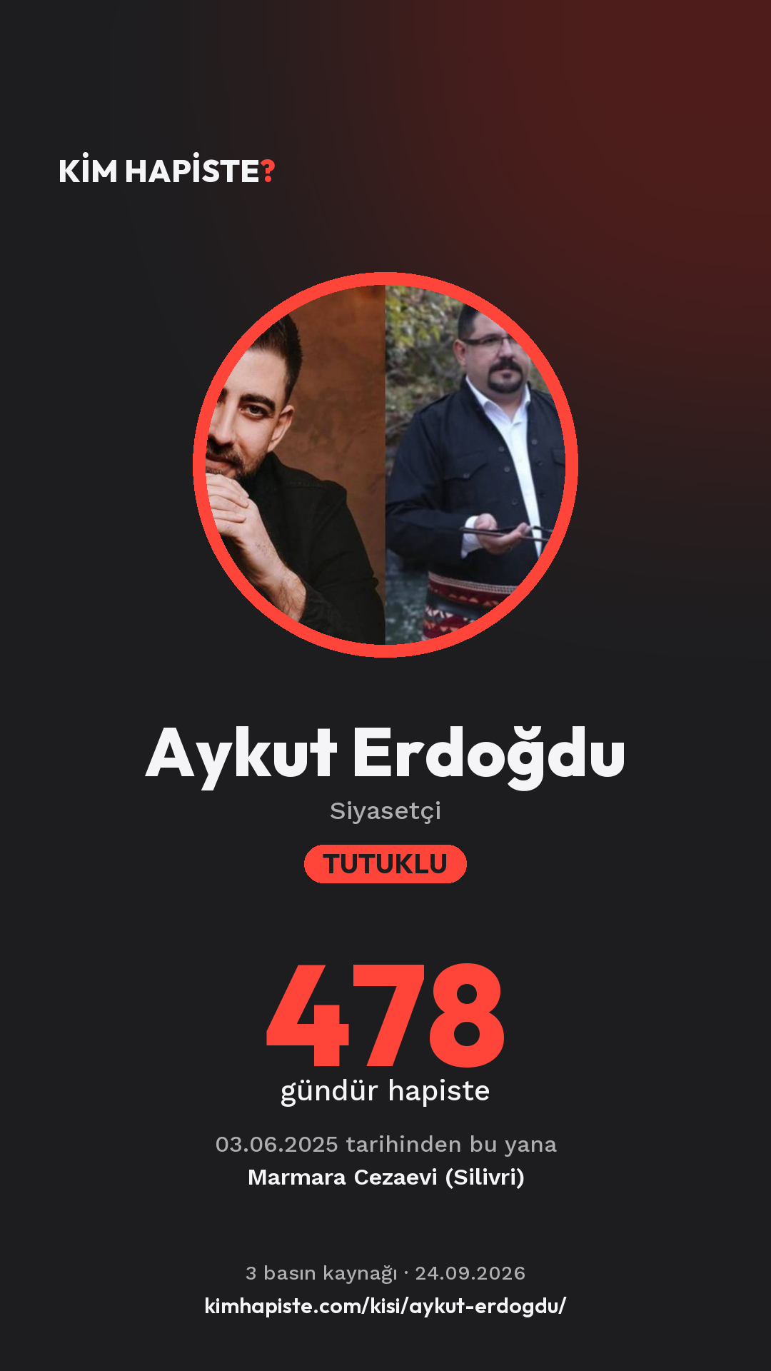 Aykut Erdoğdu paylaşım kartı
