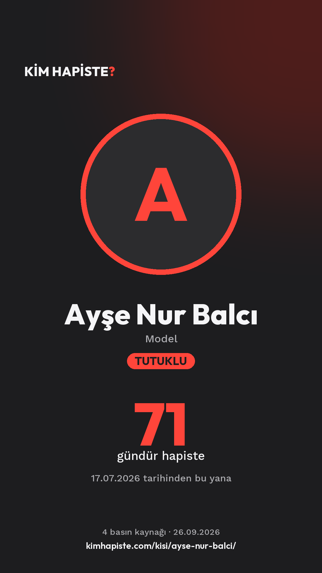 Ayşe Nur Balcı paylaşım kartı