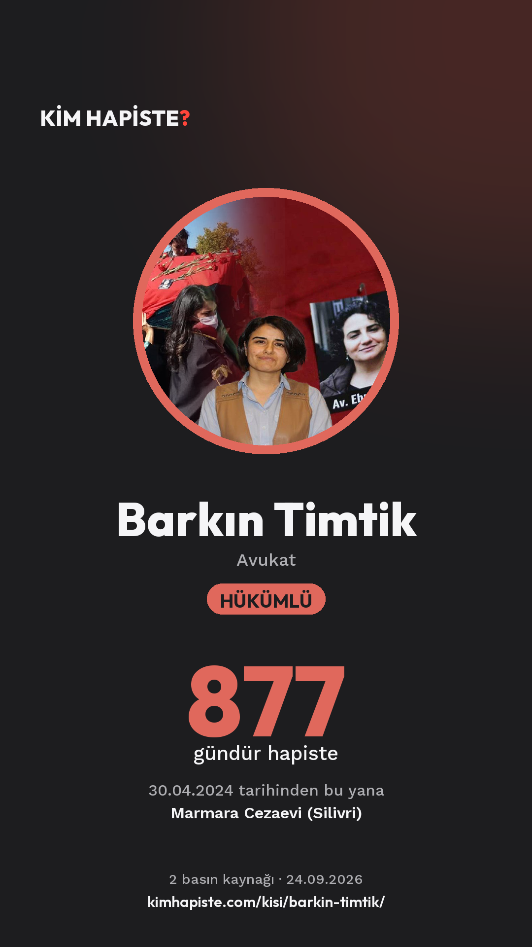Barkın Timtik paylaşım kartı