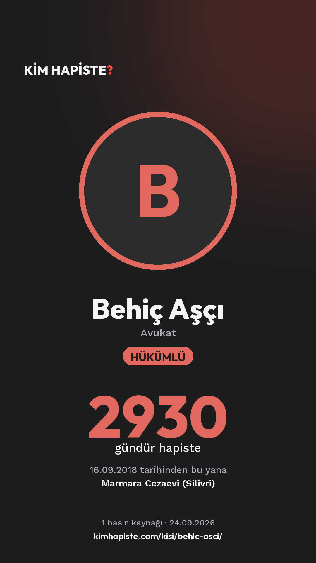 Behiç Aşçı paylaşım kartı