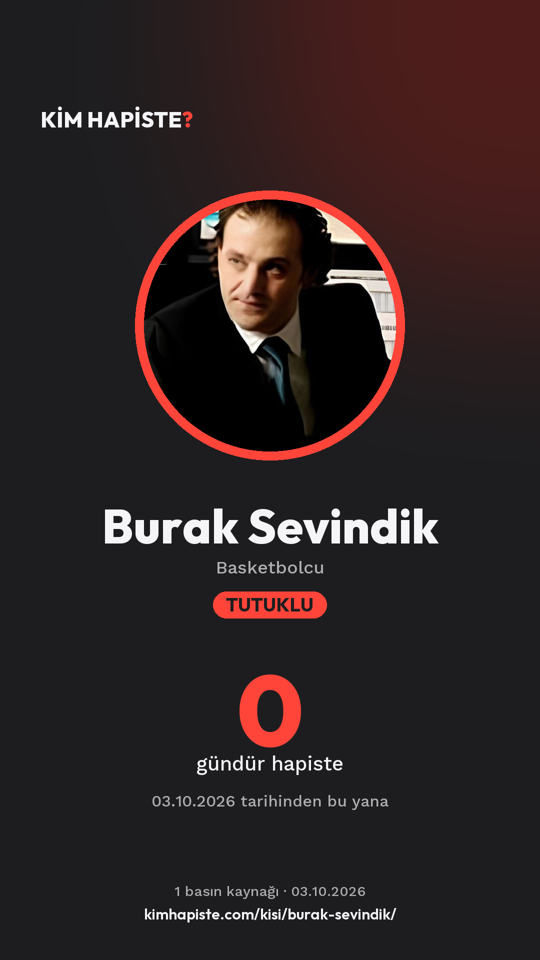 Burak Sevindik paylaşım kartı