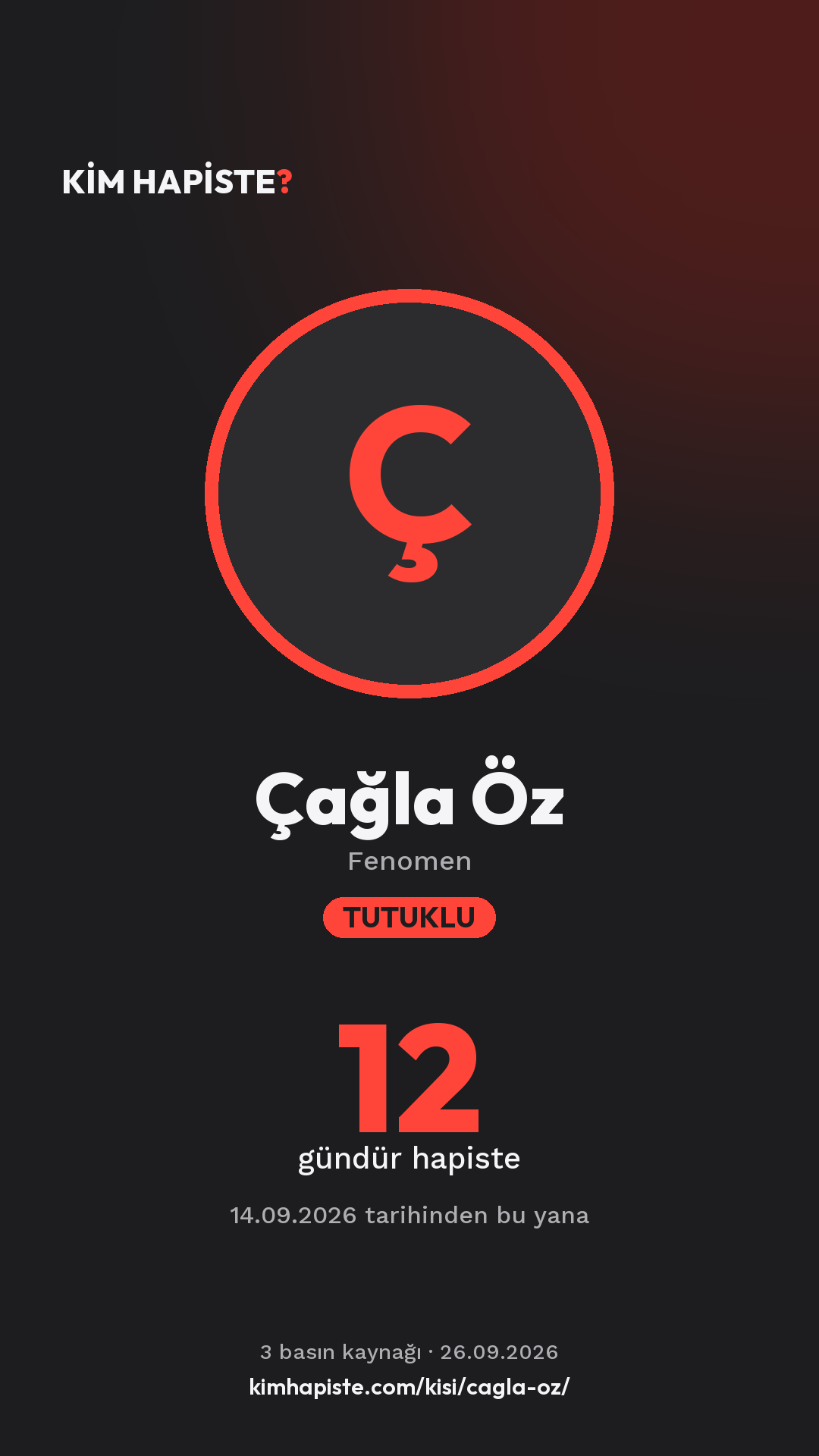 Çağla Öz paylaşım kartı