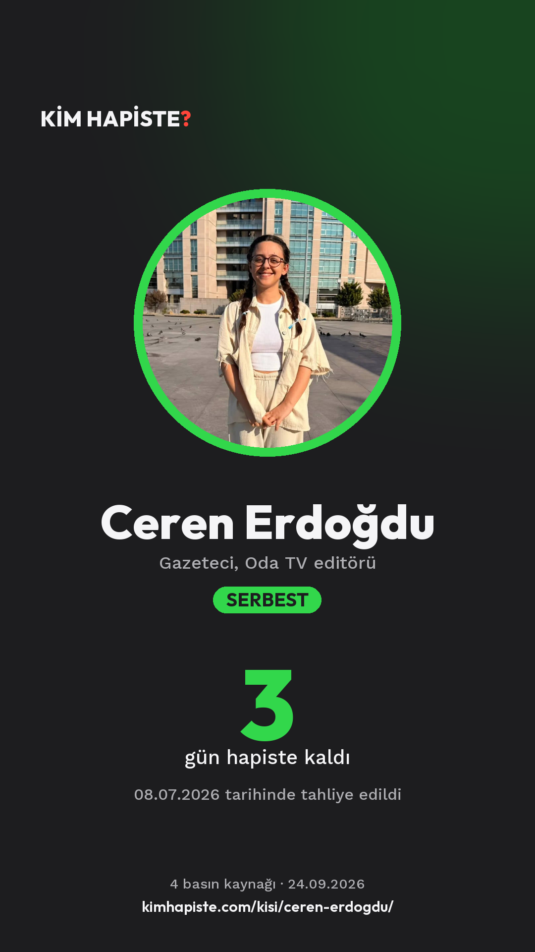 Ceren Erdoğdu paylaşım kartı