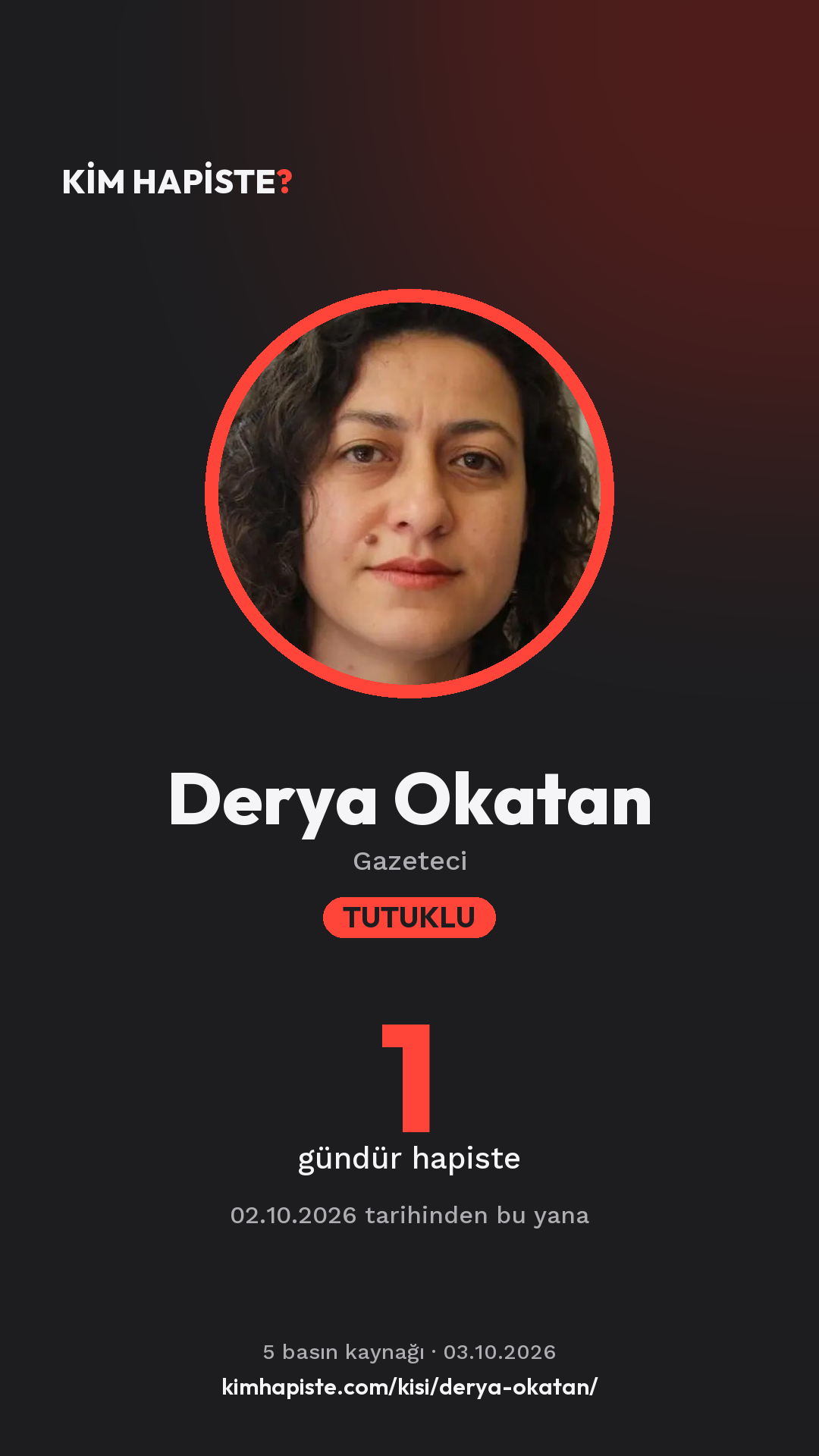 Derya Okatan paylaşım kartı