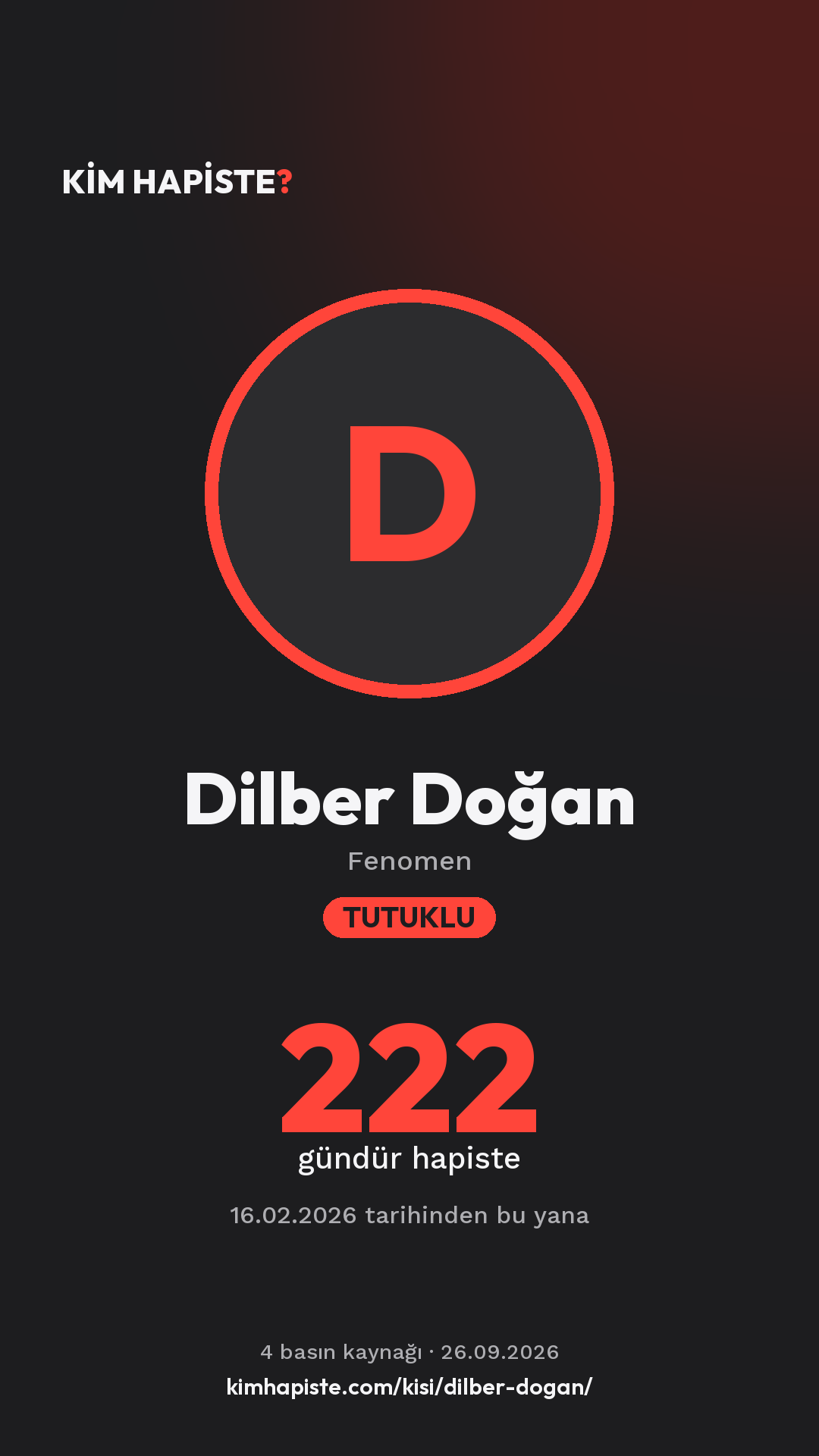 Dilber Doğan paylaşım kartı