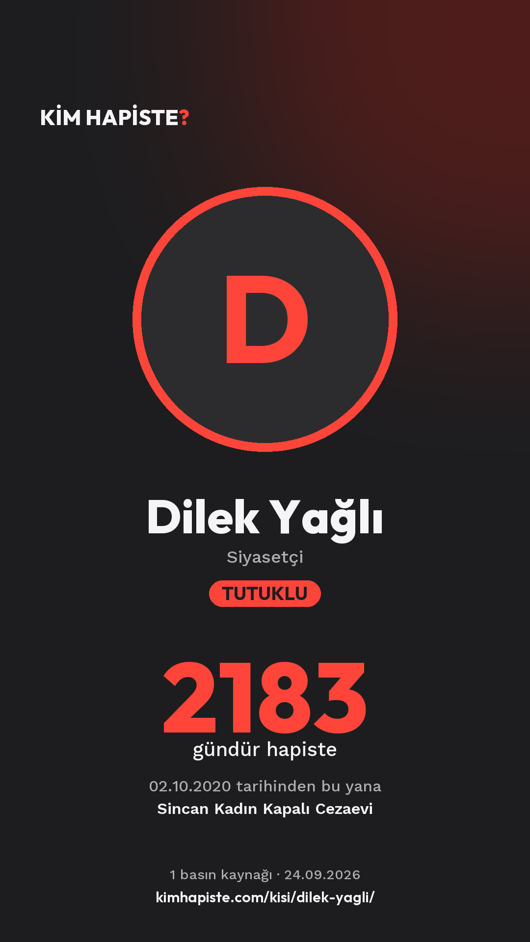 Dilek Yağlı paylaşım kartı