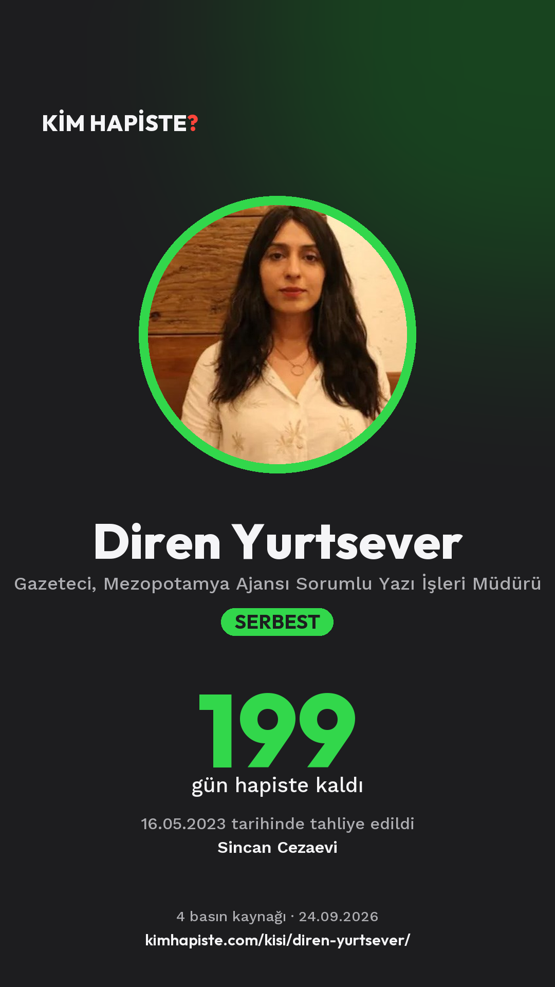 Diren Yurtsever paylaşım kartı