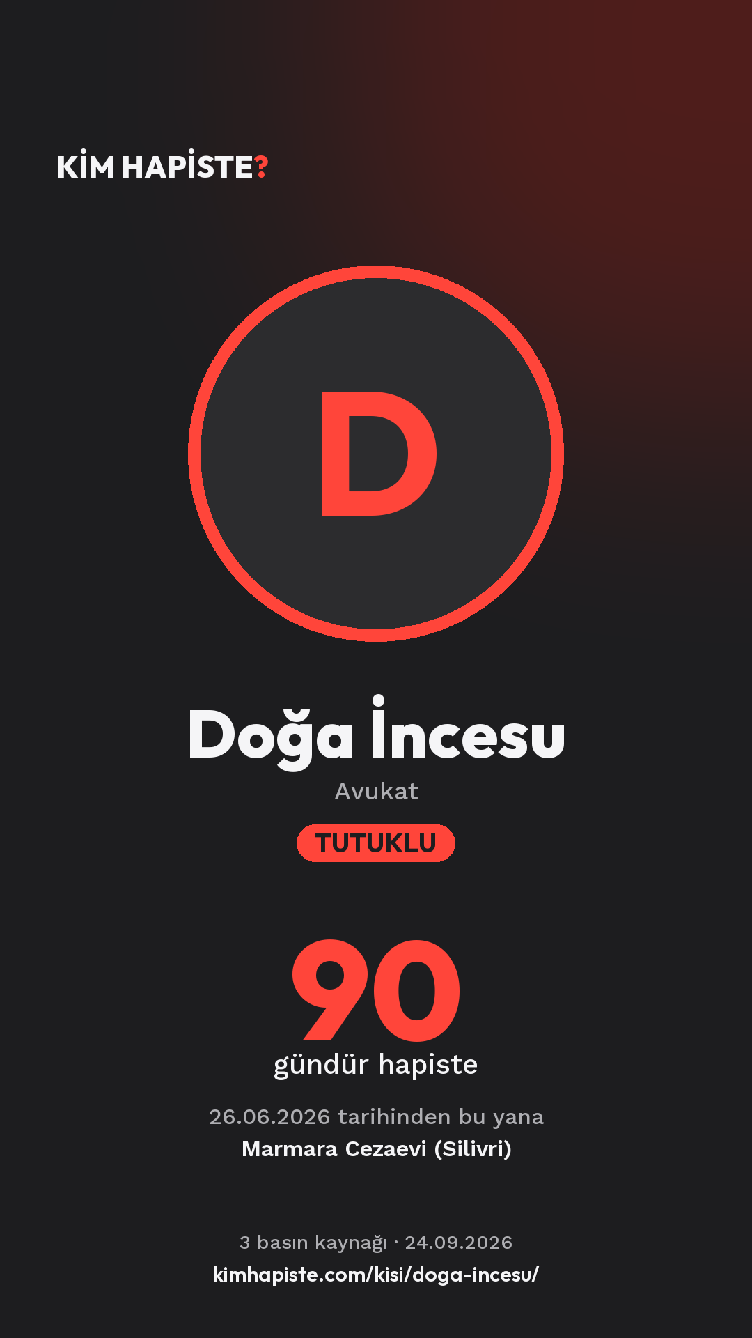 Doğa İncesu paylaşım kartı