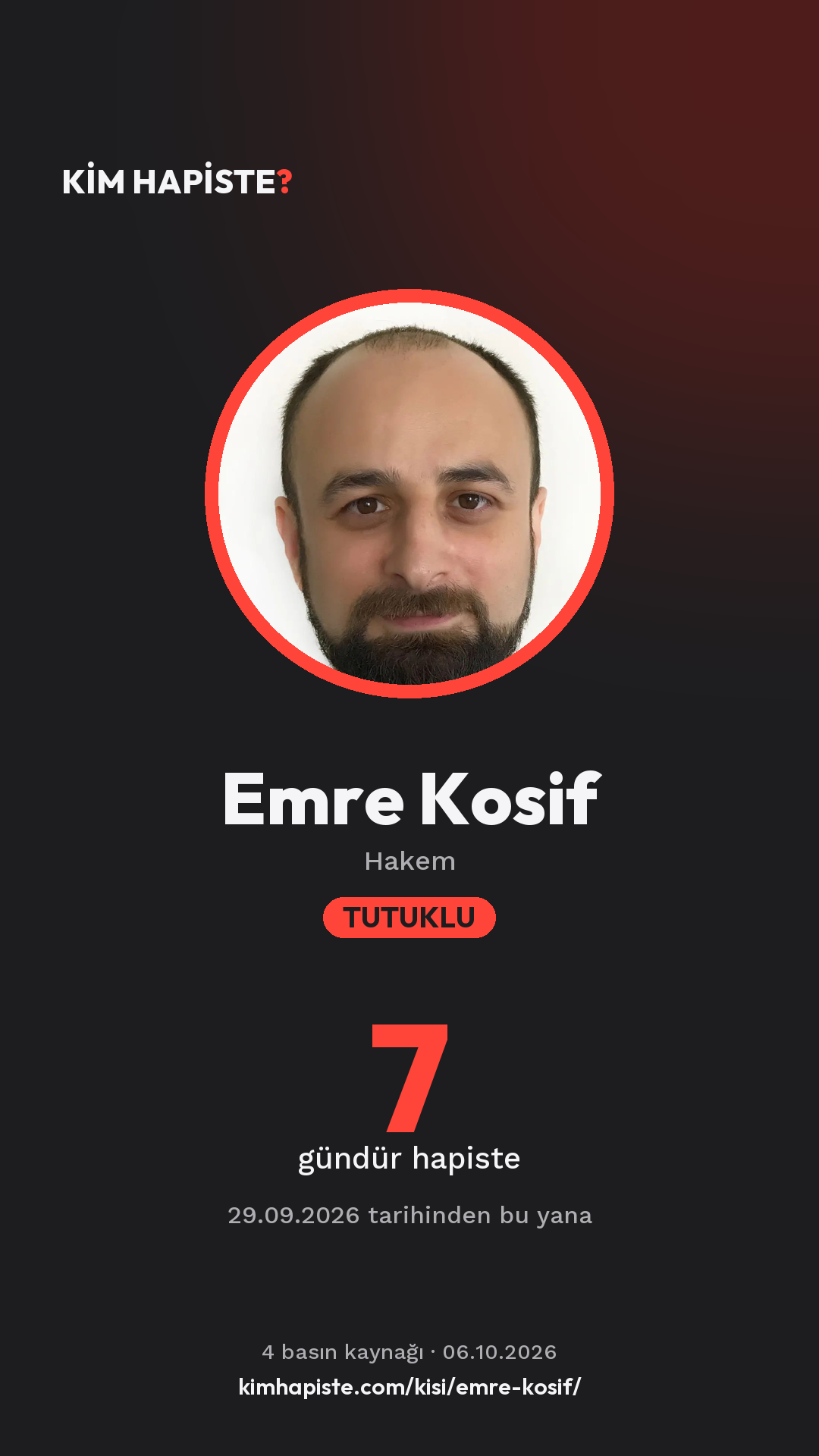 Emre Kosif paylaşım kartı