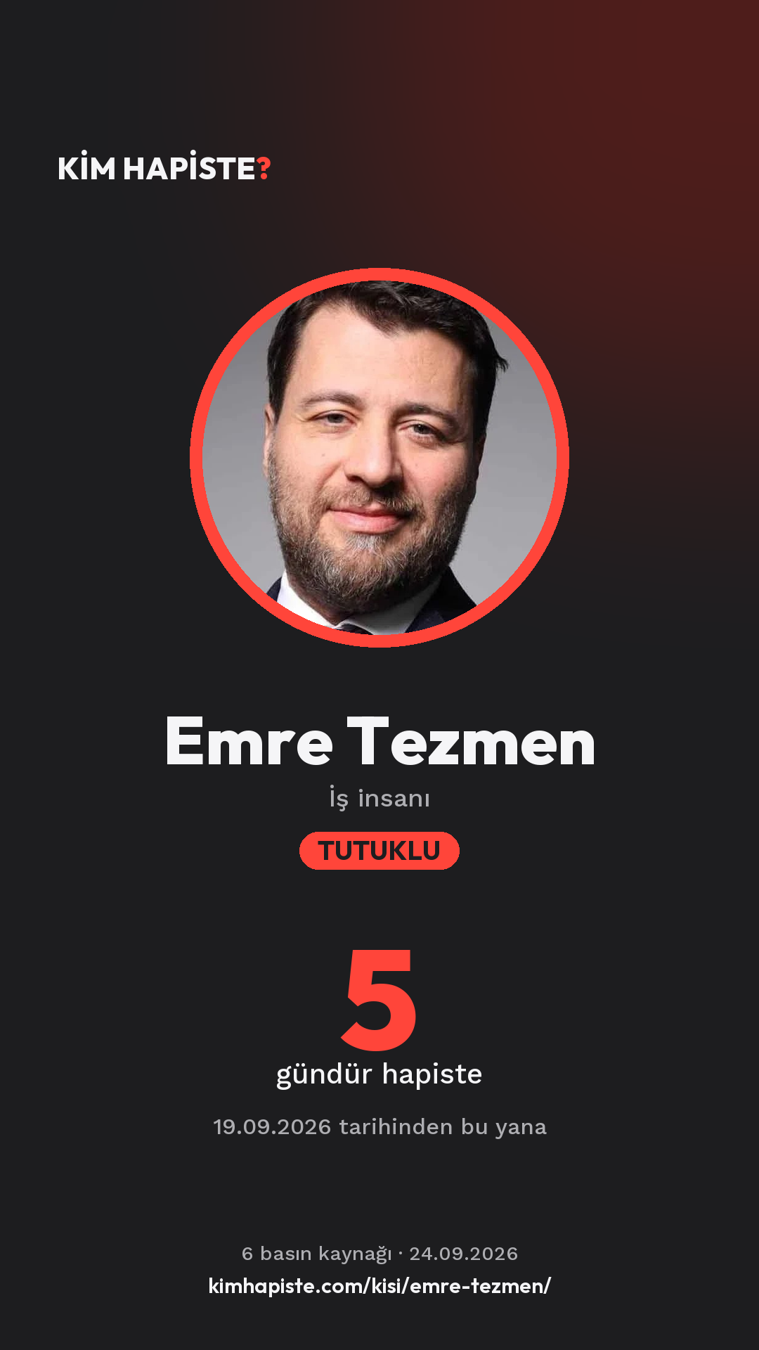 Emre Tezmen paylaşım kartı
