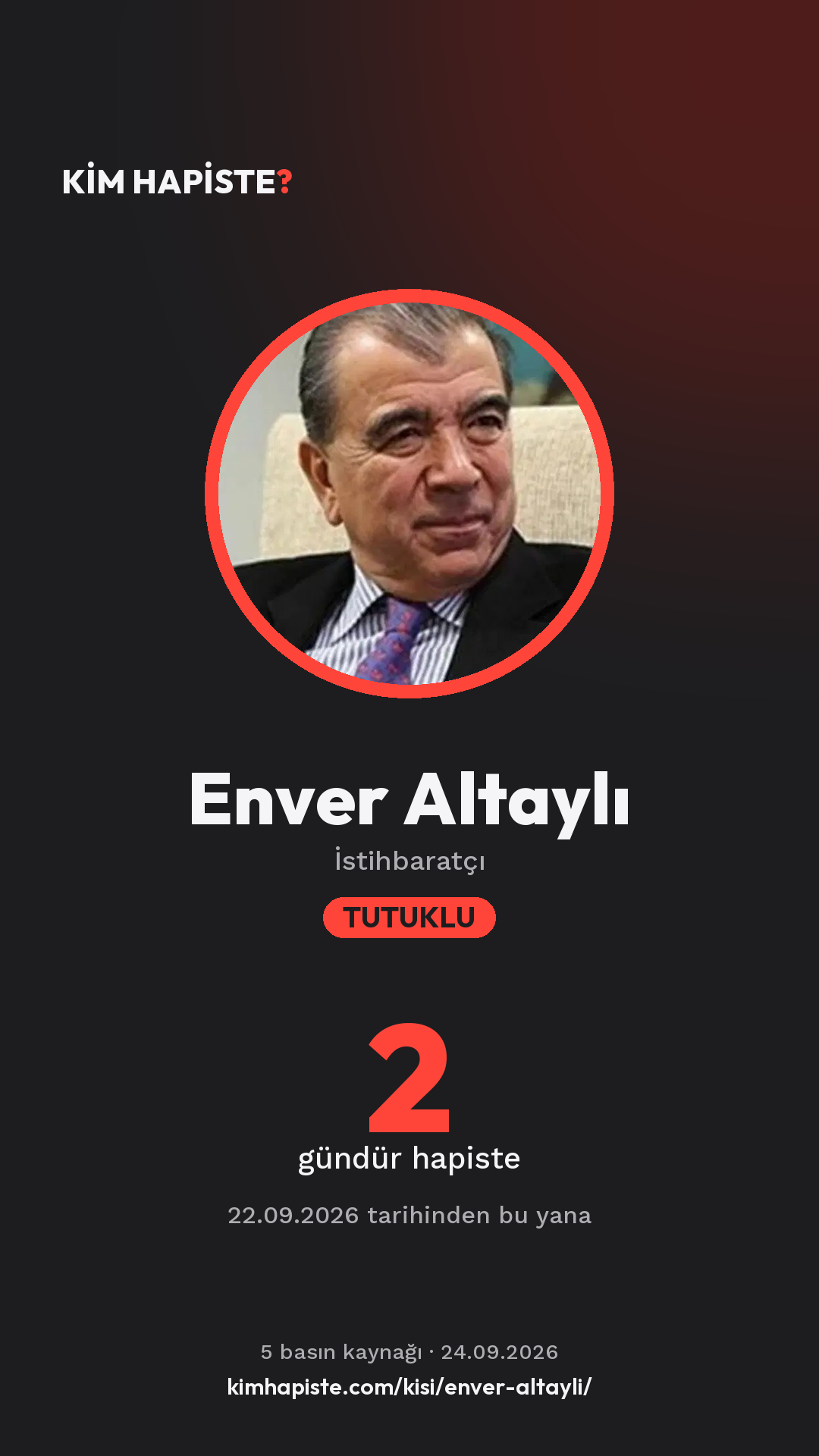 Enver Altaylı paylaşım kartı