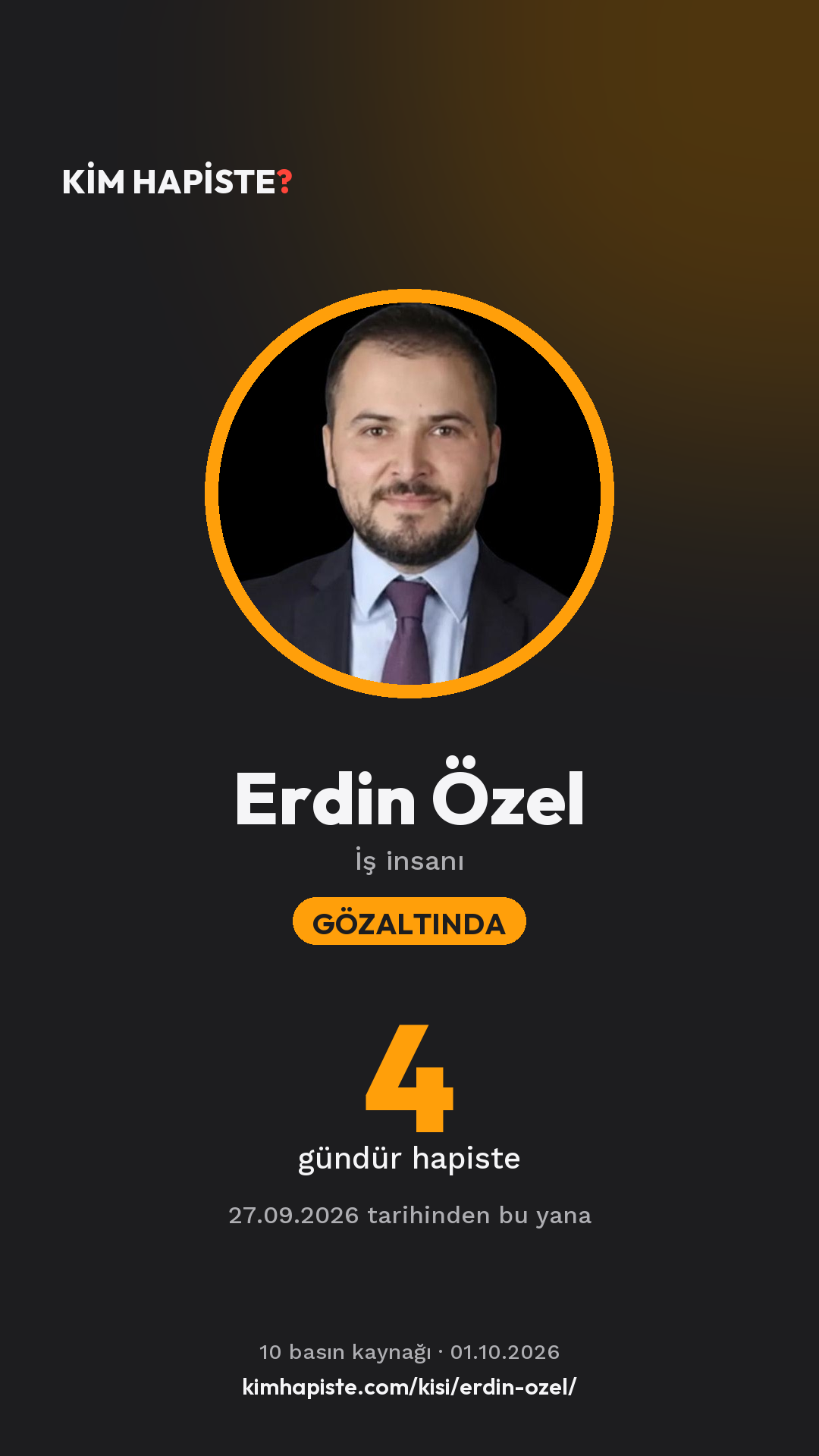 Erdin Özel paylaşım kartı