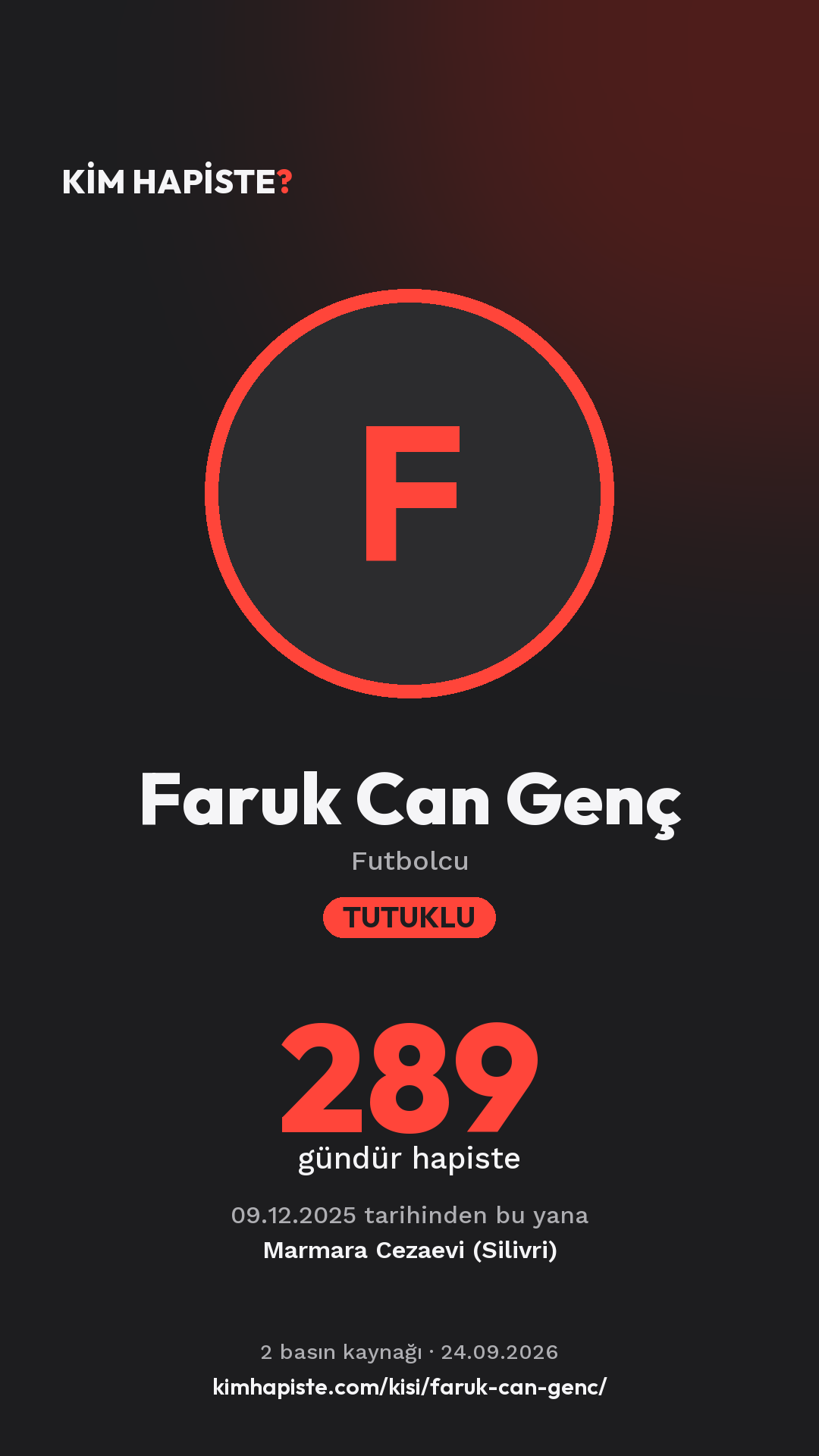 Faruk Can Genç paylaşım kartı