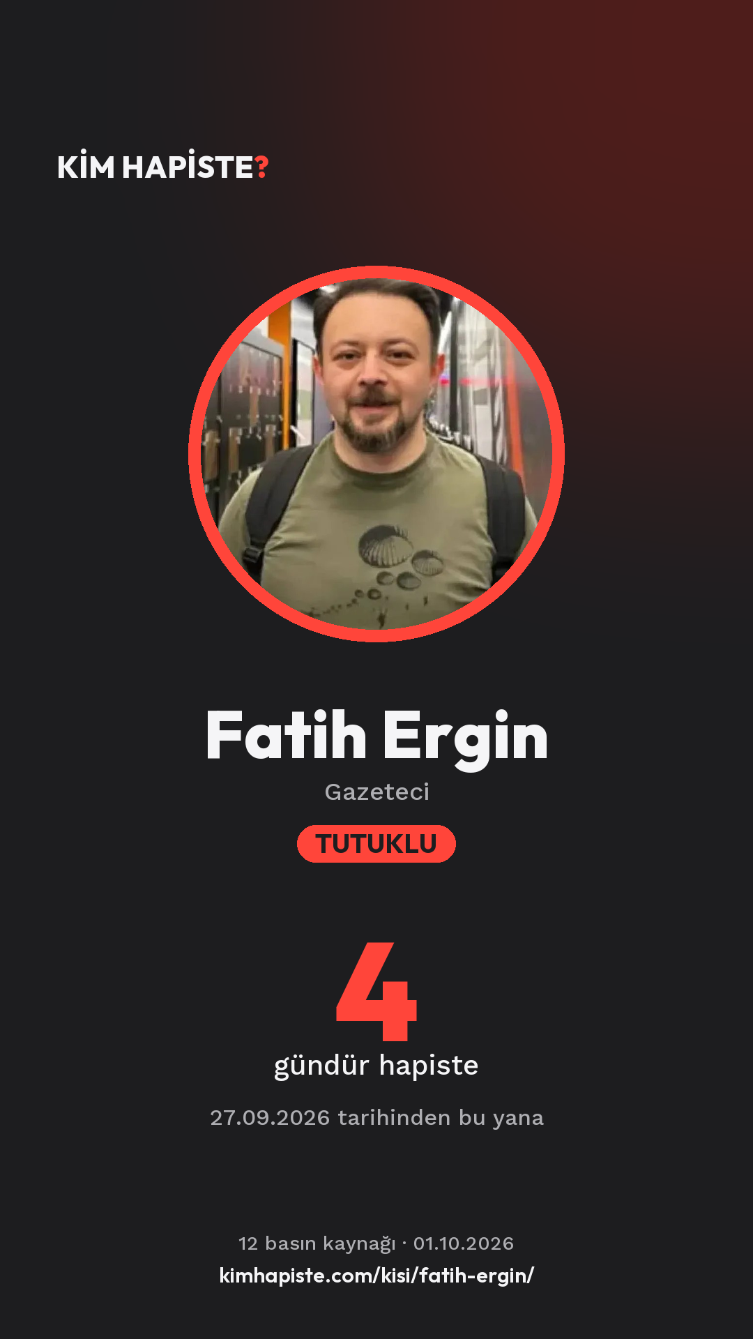 Fatih Ergin paylaşım kartı
