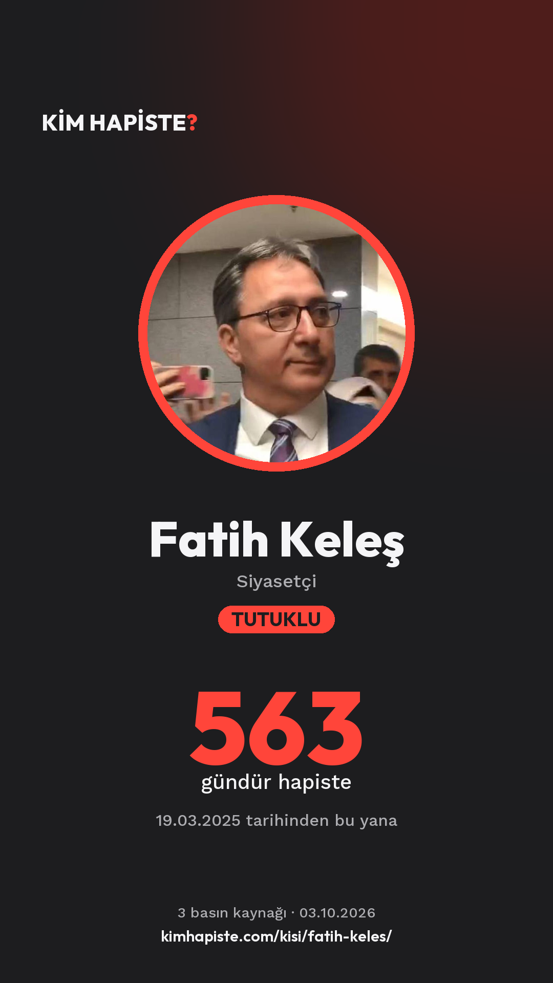 Fatih Keleş paylaşım kartı