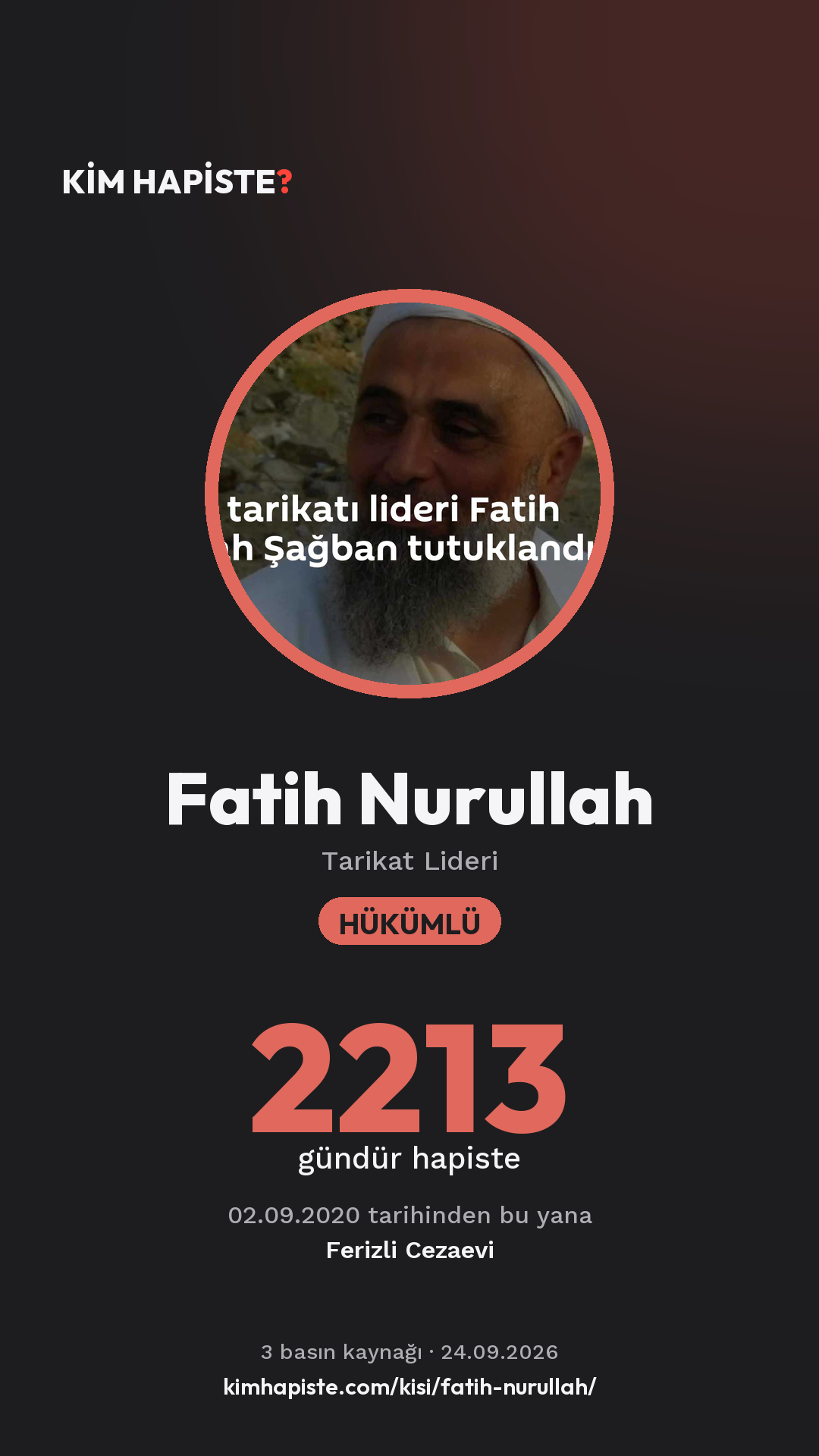 Fatih Nurullah paylaşım kartı