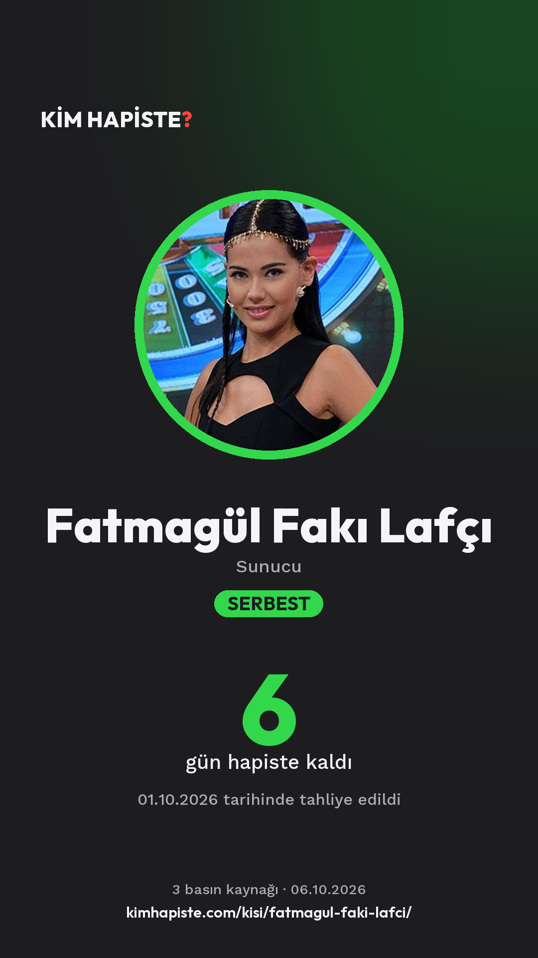 Fatmagül Fakı Lafçı paylaşım kartı