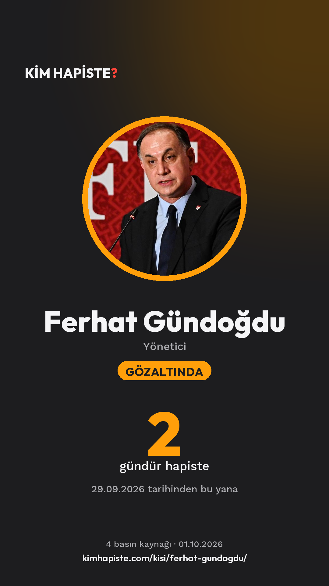 Ferhat Gündoğdu paylaşım kartı