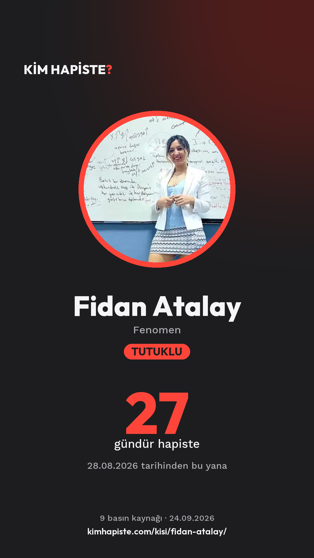 Fidan Atalay paylaşım kartı