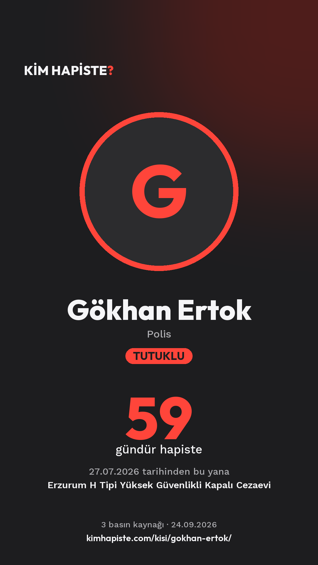 Gökhan Ertok paylaşım kartı