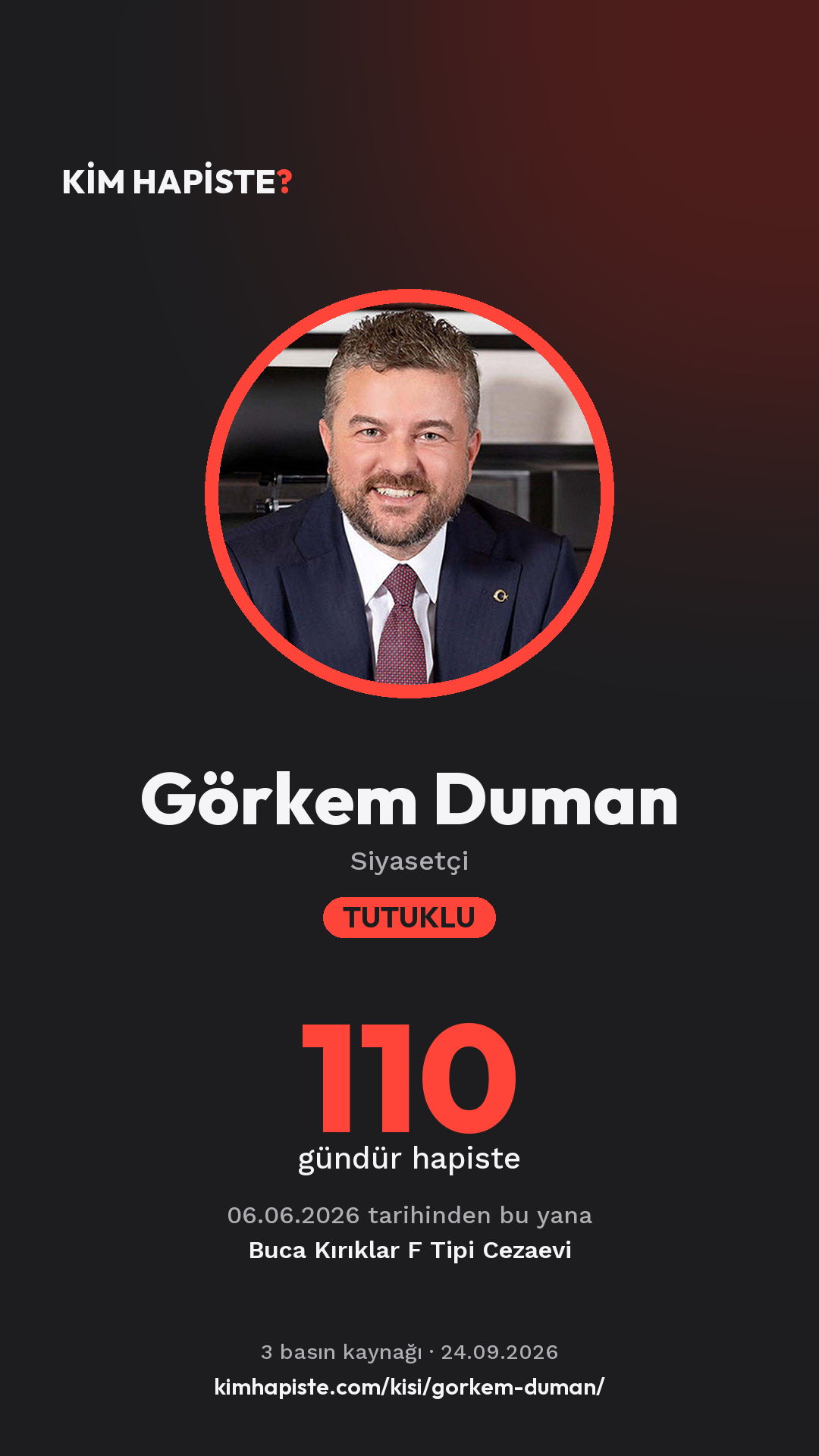 Görkem Duman paylaşım kartı