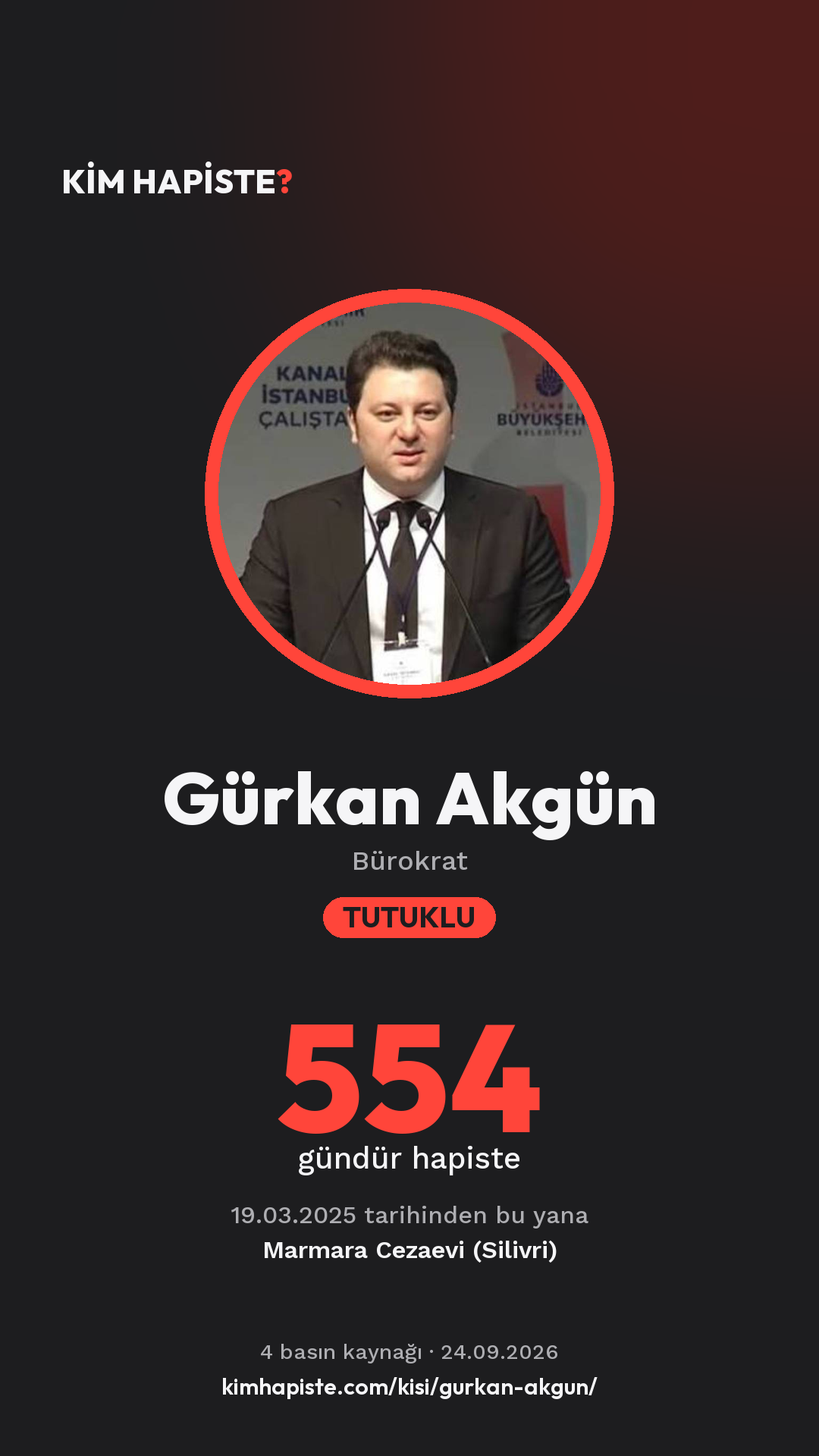 Gürkan Akgün paylaşım kartı