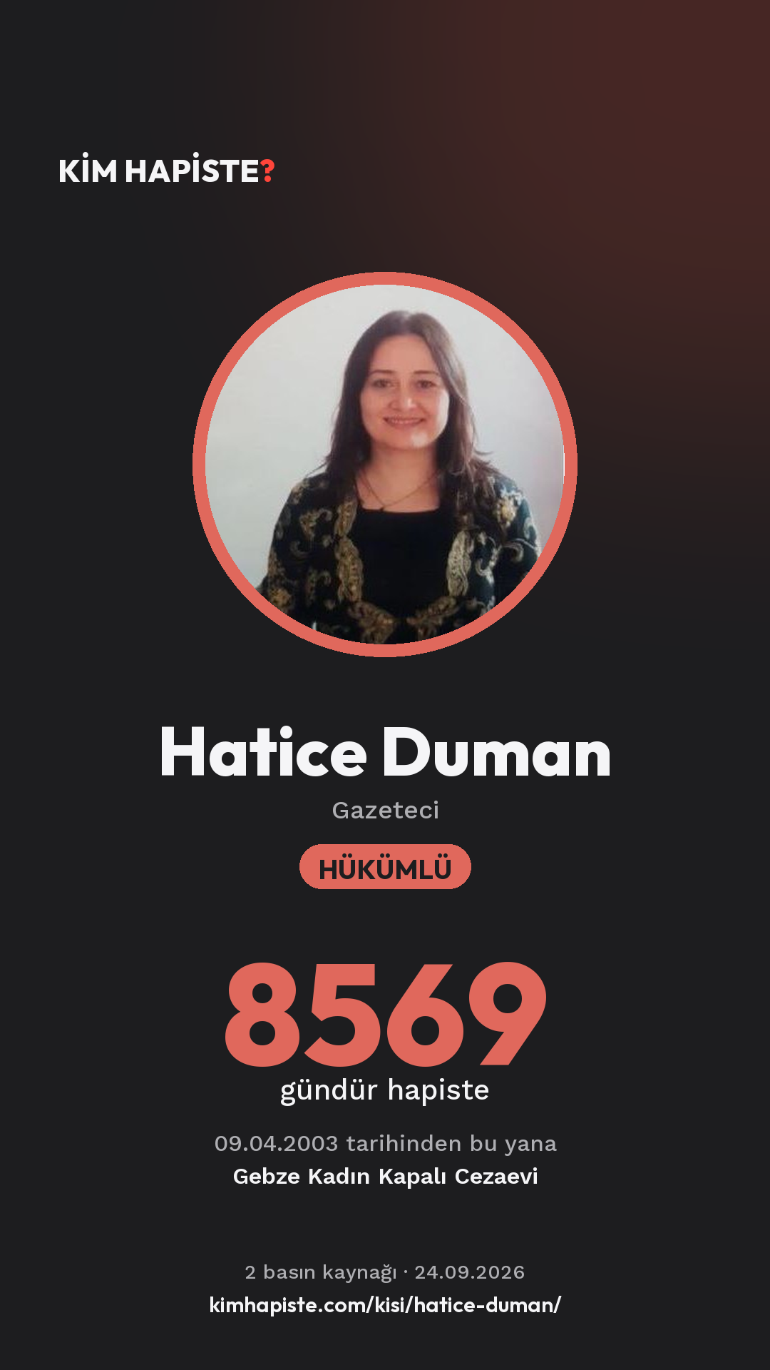 Hatice Duman paylaşım kartı