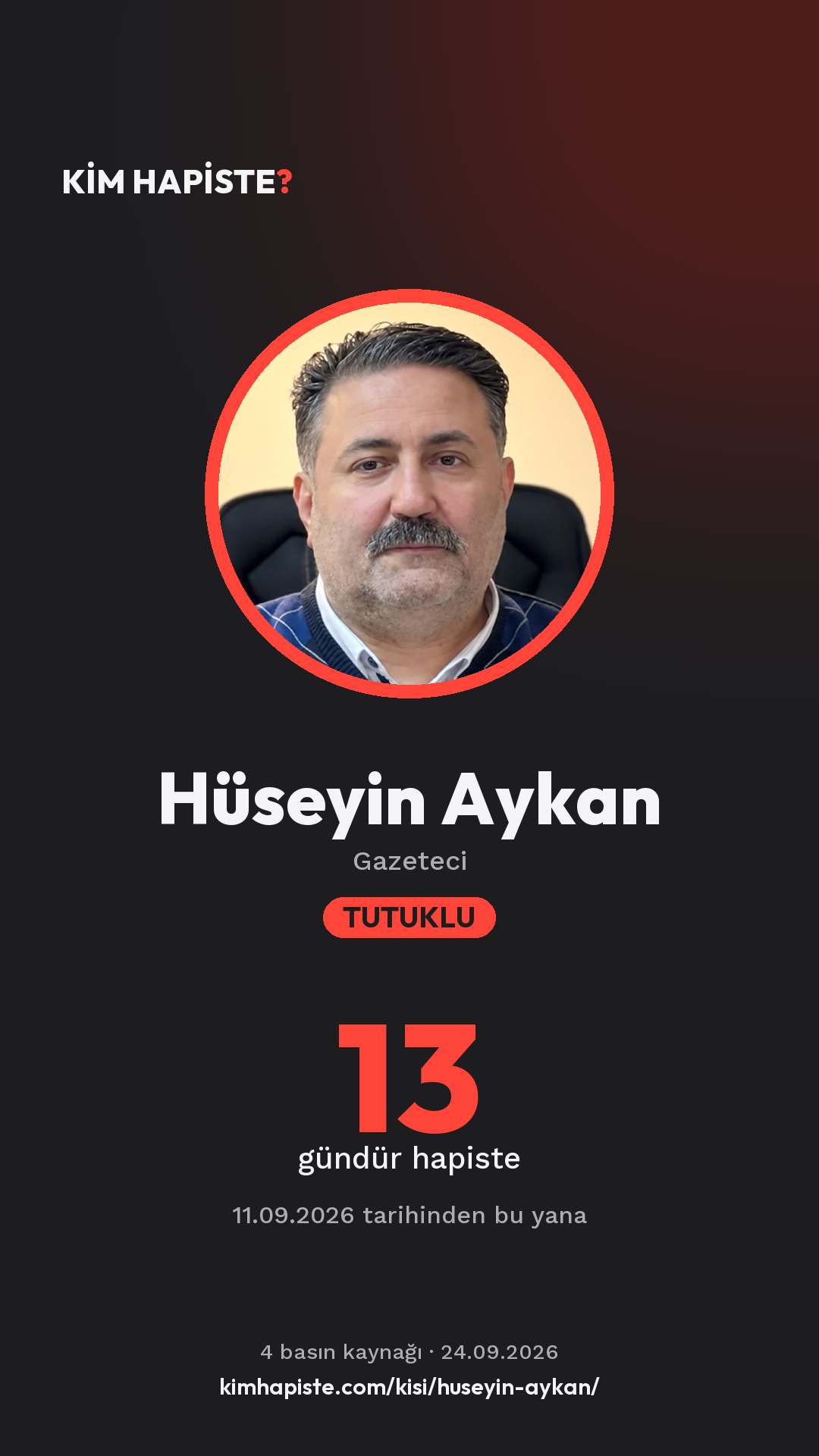 Hüseyin Aykan paylaşım kartı