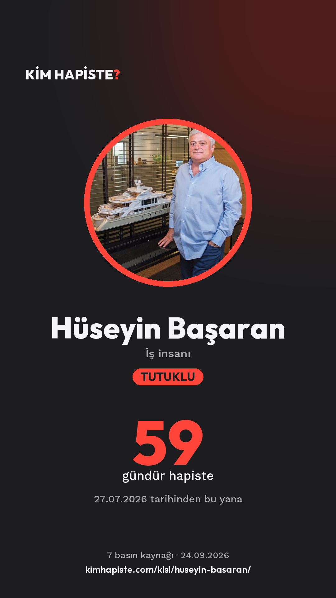 Hüseyin Başaran paylaşım kartı