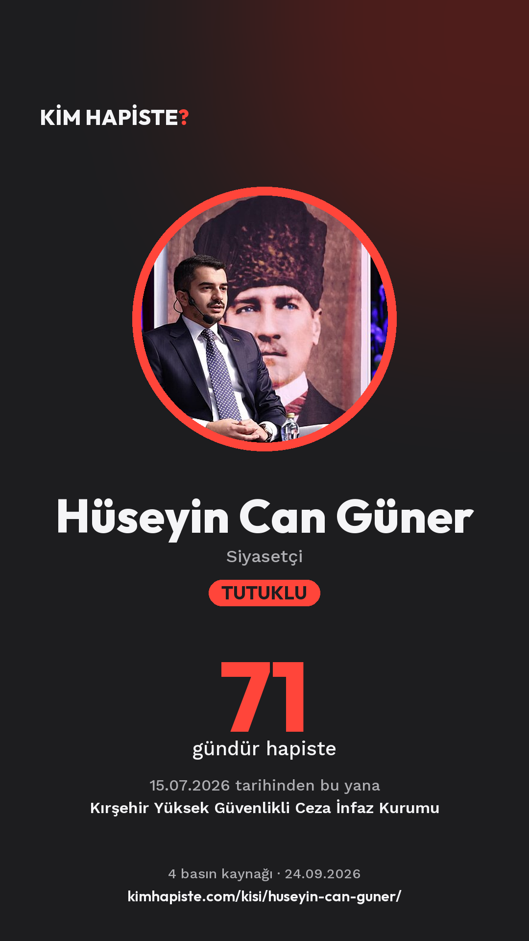 Hüseyin Can Güner paylaşım kartı