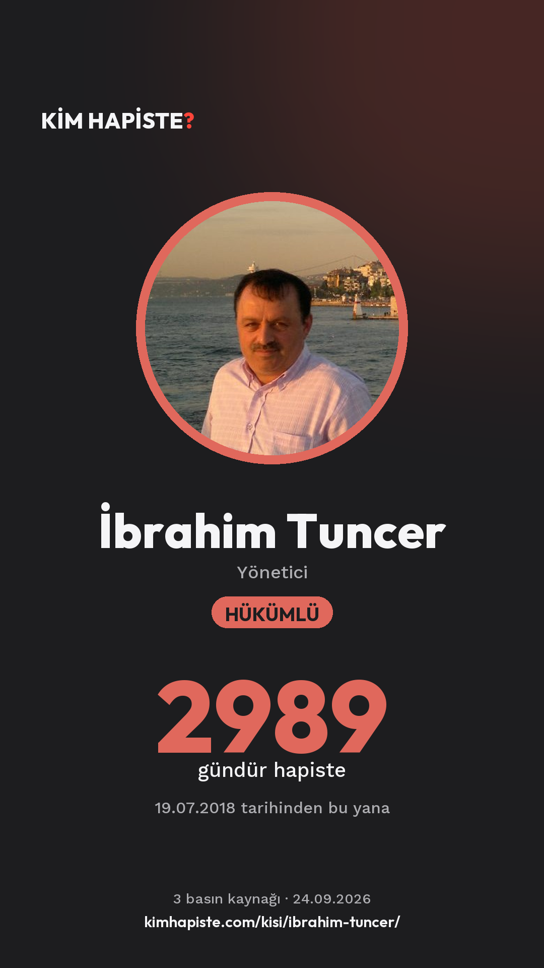 İbrahim Tuncer paylaşım kartı