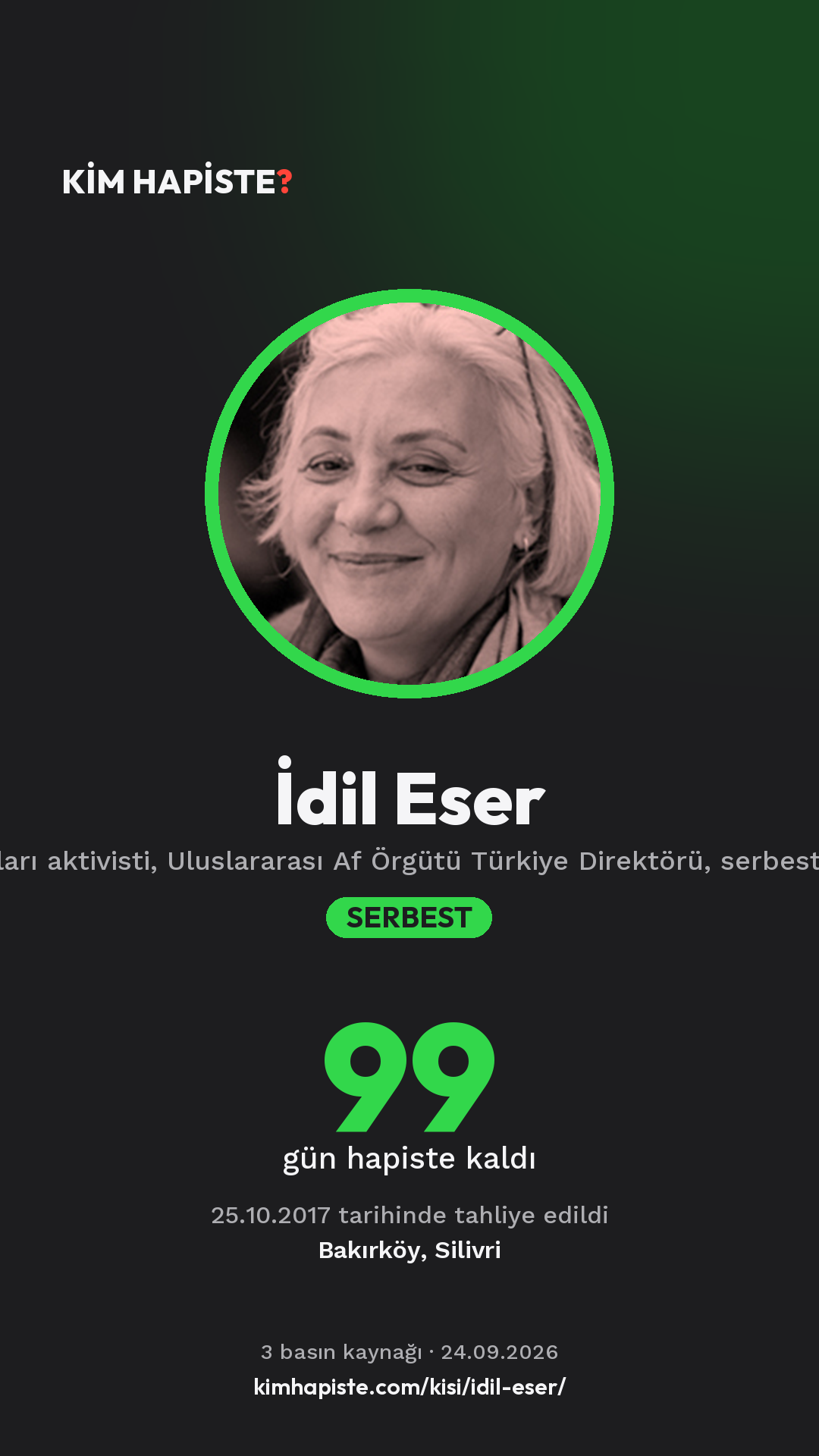 İdil Eser paylaşım kartı