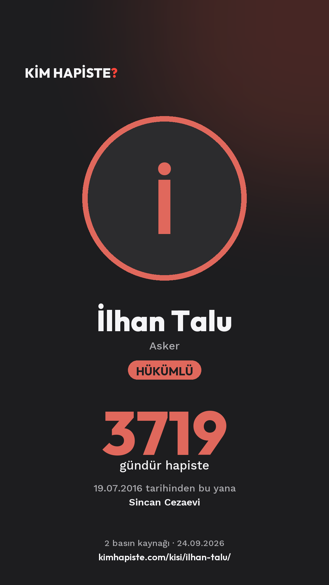 İlhan Talu paylaşım kartı