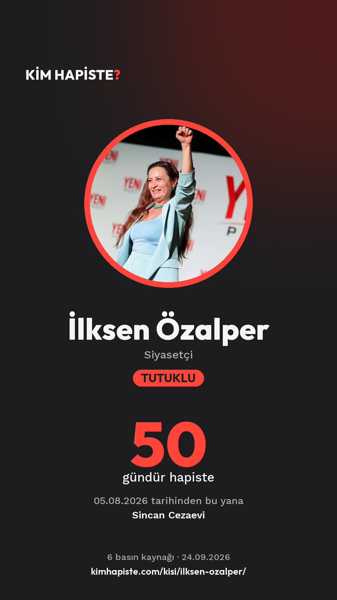 İlksen Özalper paylaşım kartı