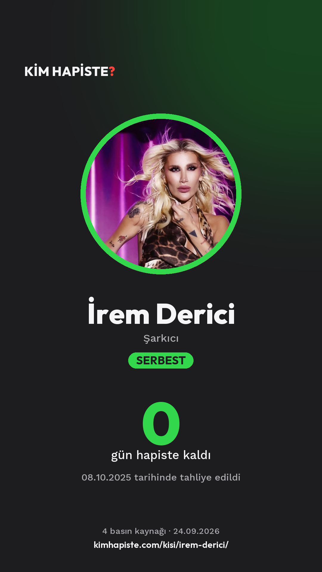 İrem Derici paylaşım kartı