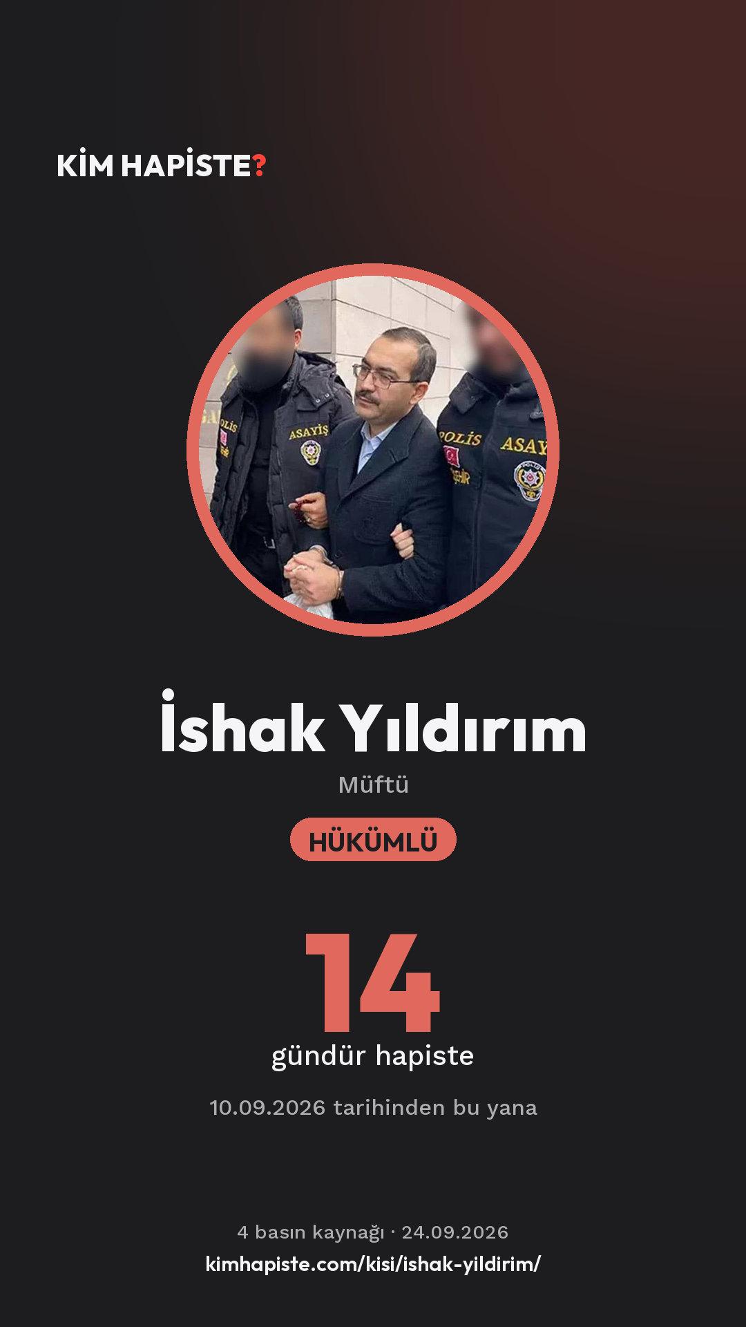 İshak Yıldırım paylaşım kartı