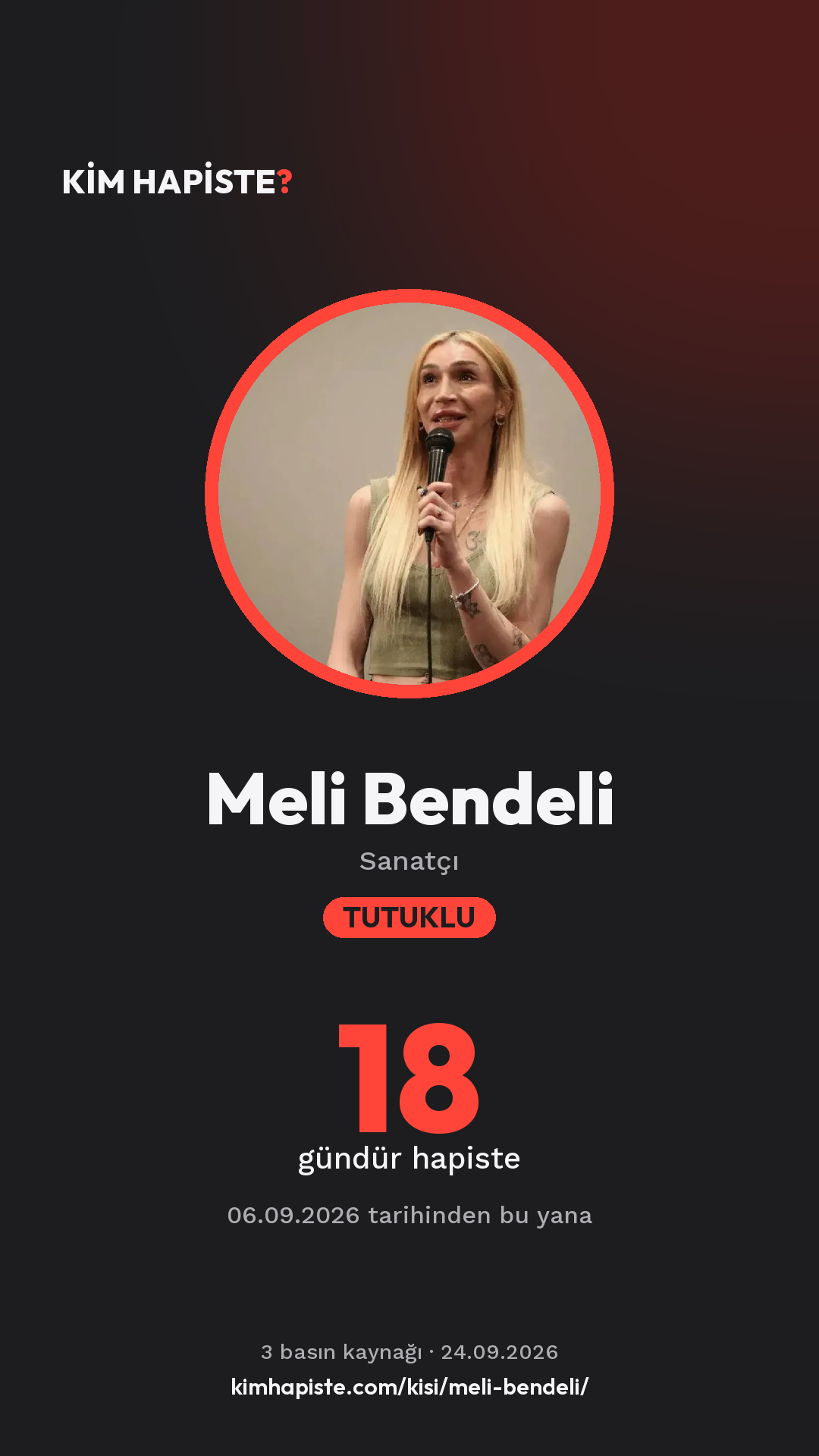 Meli Bendeli paylaşım kartı