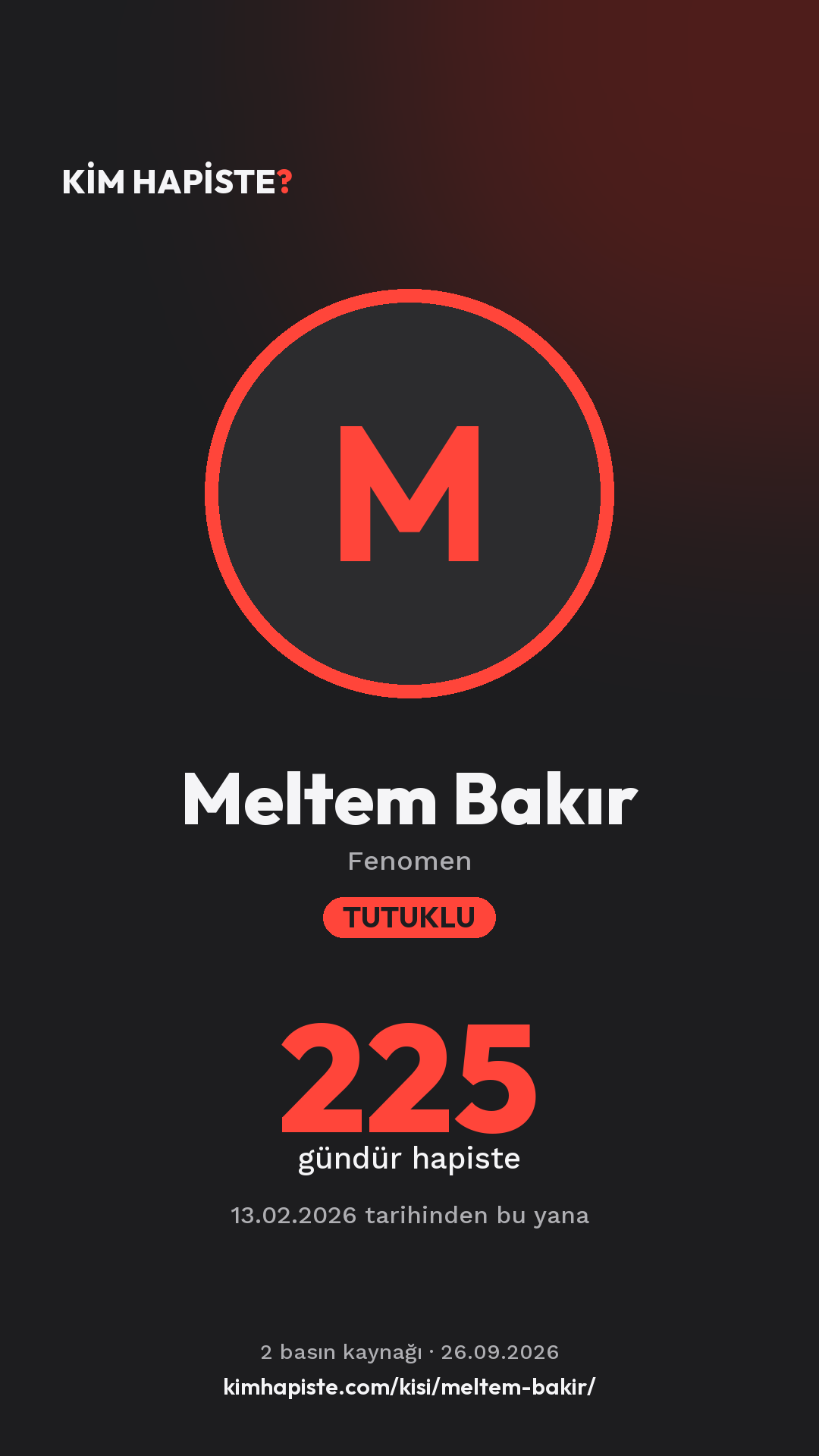 Meltem Bakır paylaşım kartı