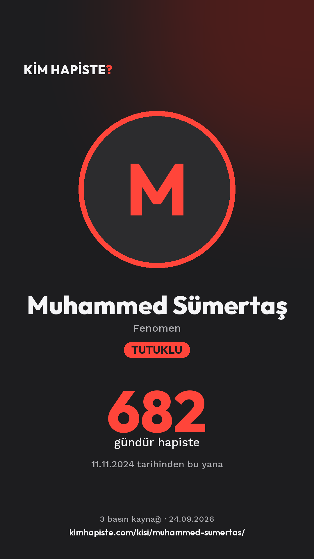 Muhammed Sümertaş paylaşım kartı