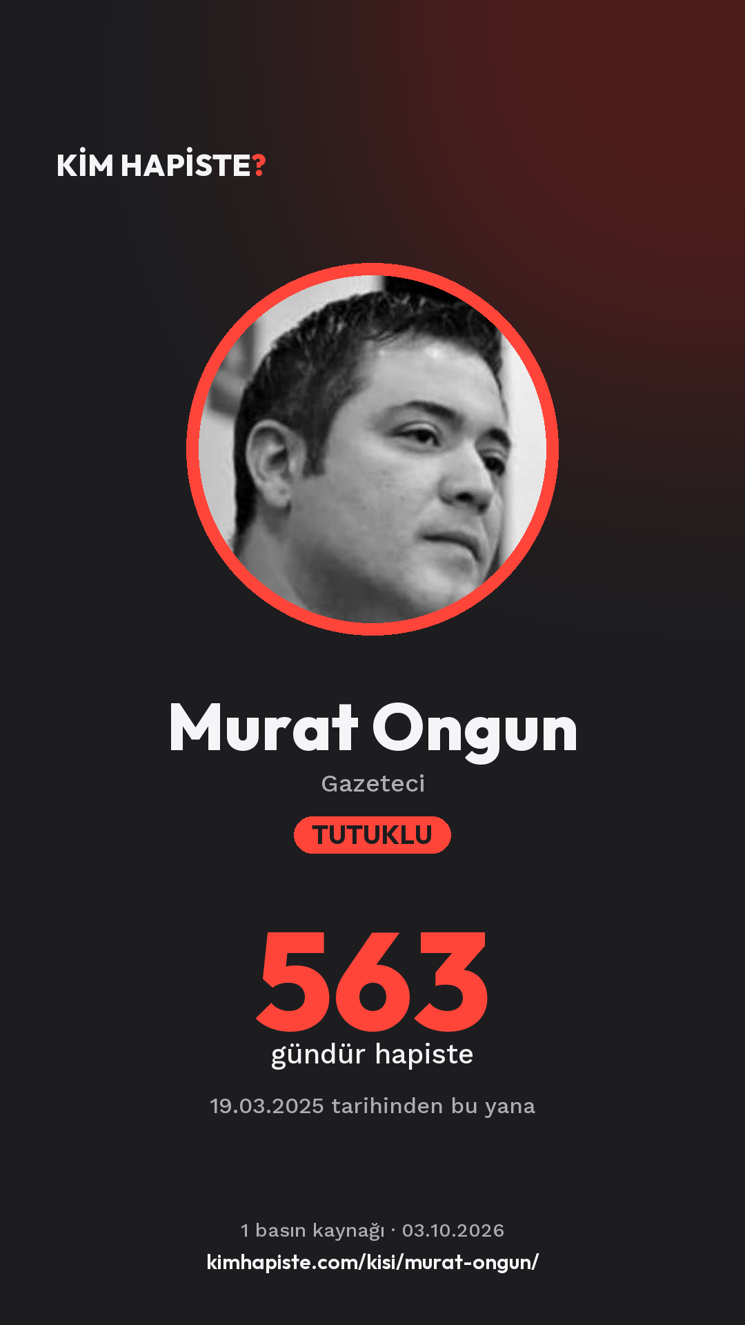 Murat Ongun paylaşım kartı