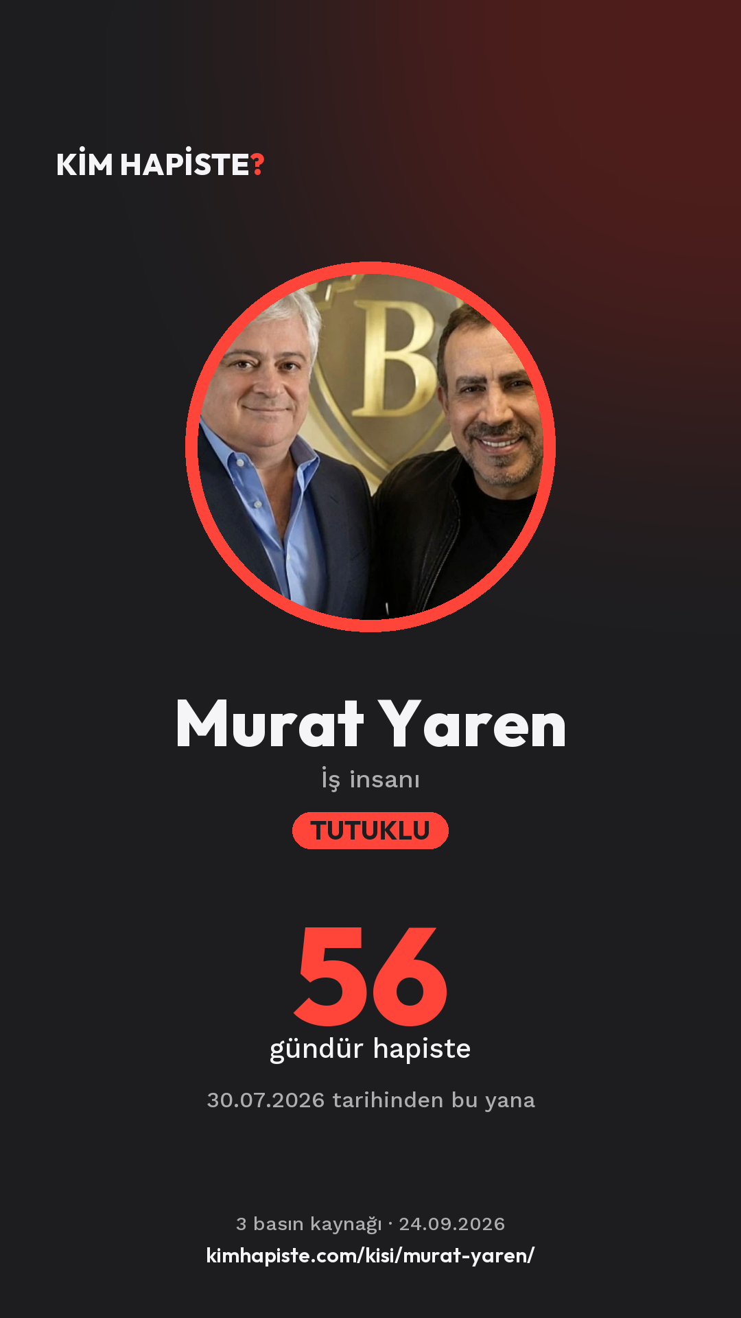 Murat Yaren paylaşım kartı