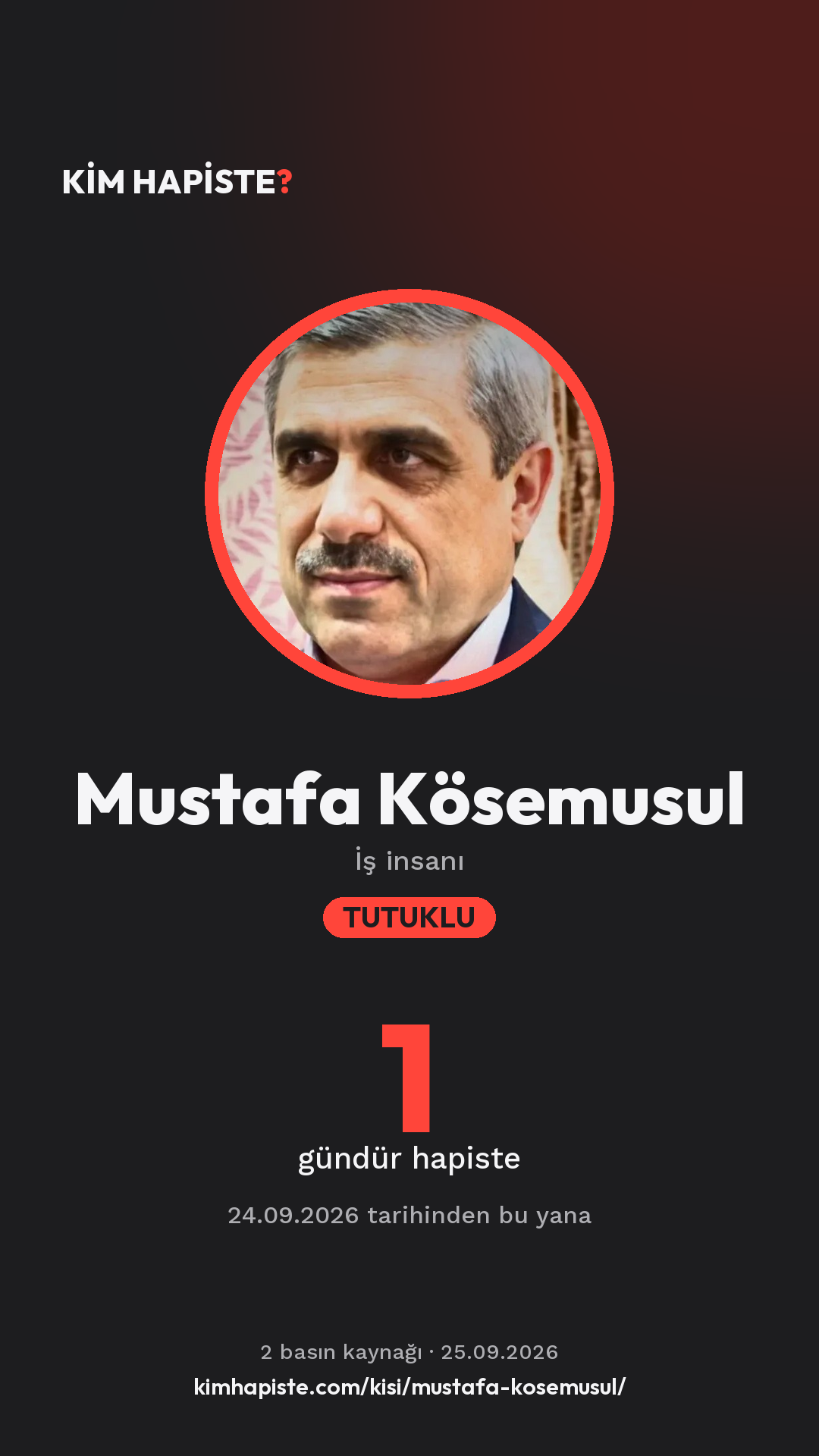 Mustafa Kösemusul paylaşım kartı