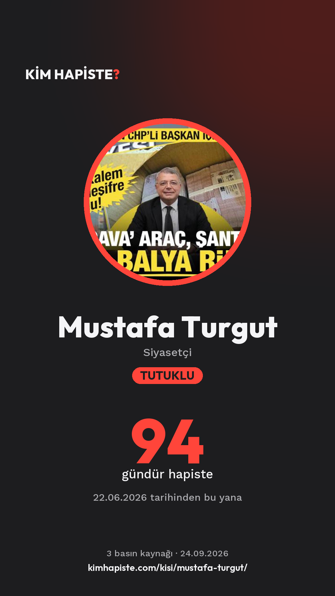 Mustafa Turgut paylaşım kartı